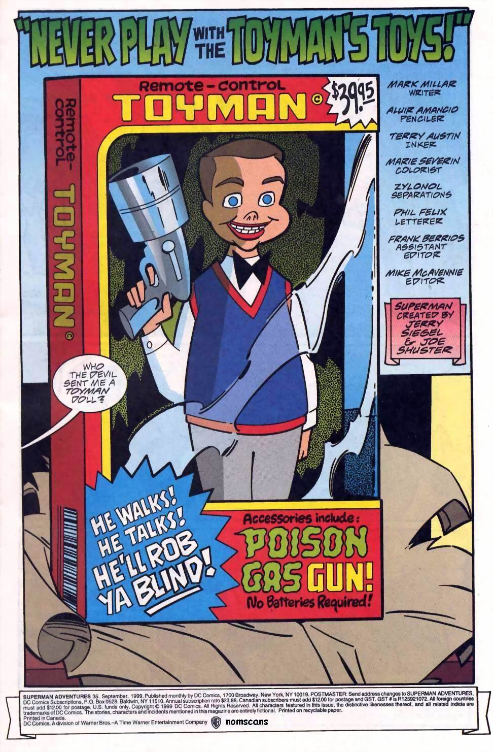 Read online Superman Adventures comic -  Issue #35 - 2