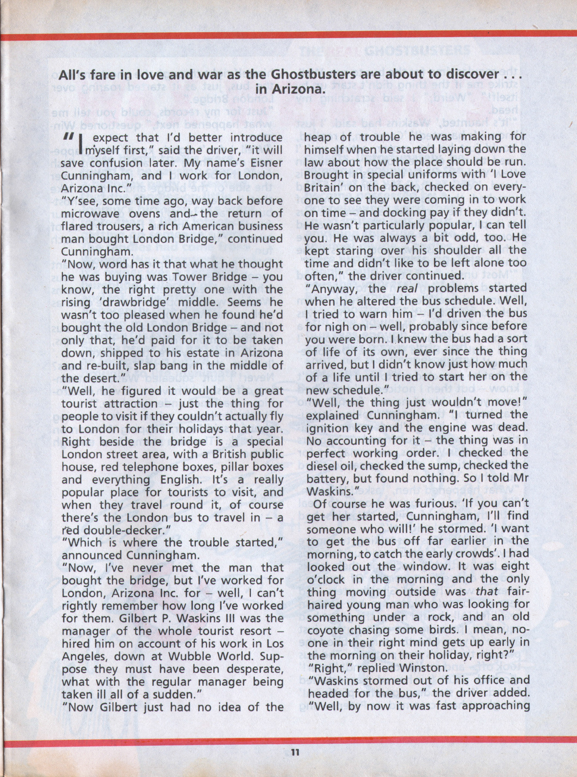 Read online The Real Ghostbusters comic -  Issue #96 - 11