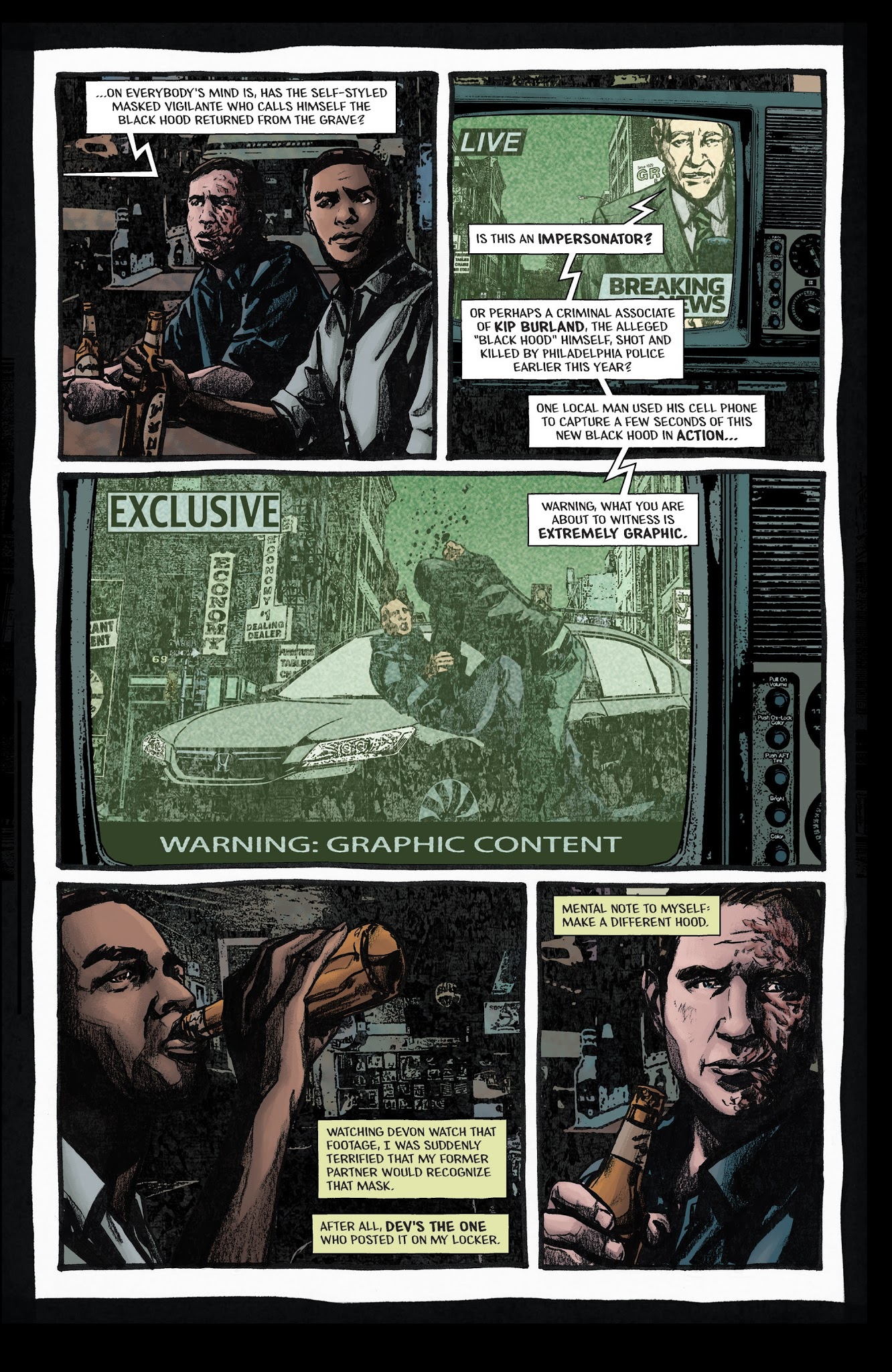 Read online The Black Hood (2015) comic -  Issue # _TPB 1 - 70