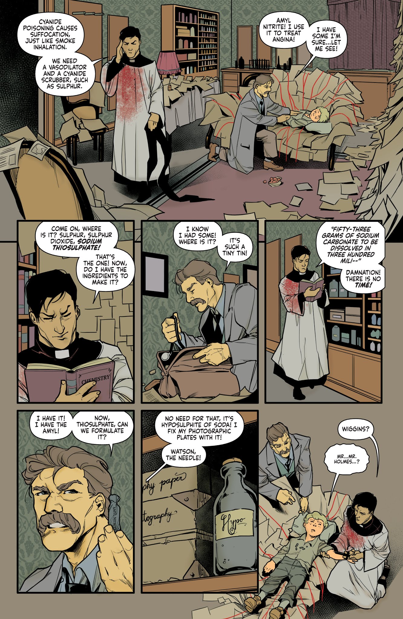 Read online Sherlock Holmes: The Vanishing Man comic -  Issue #4 - 21