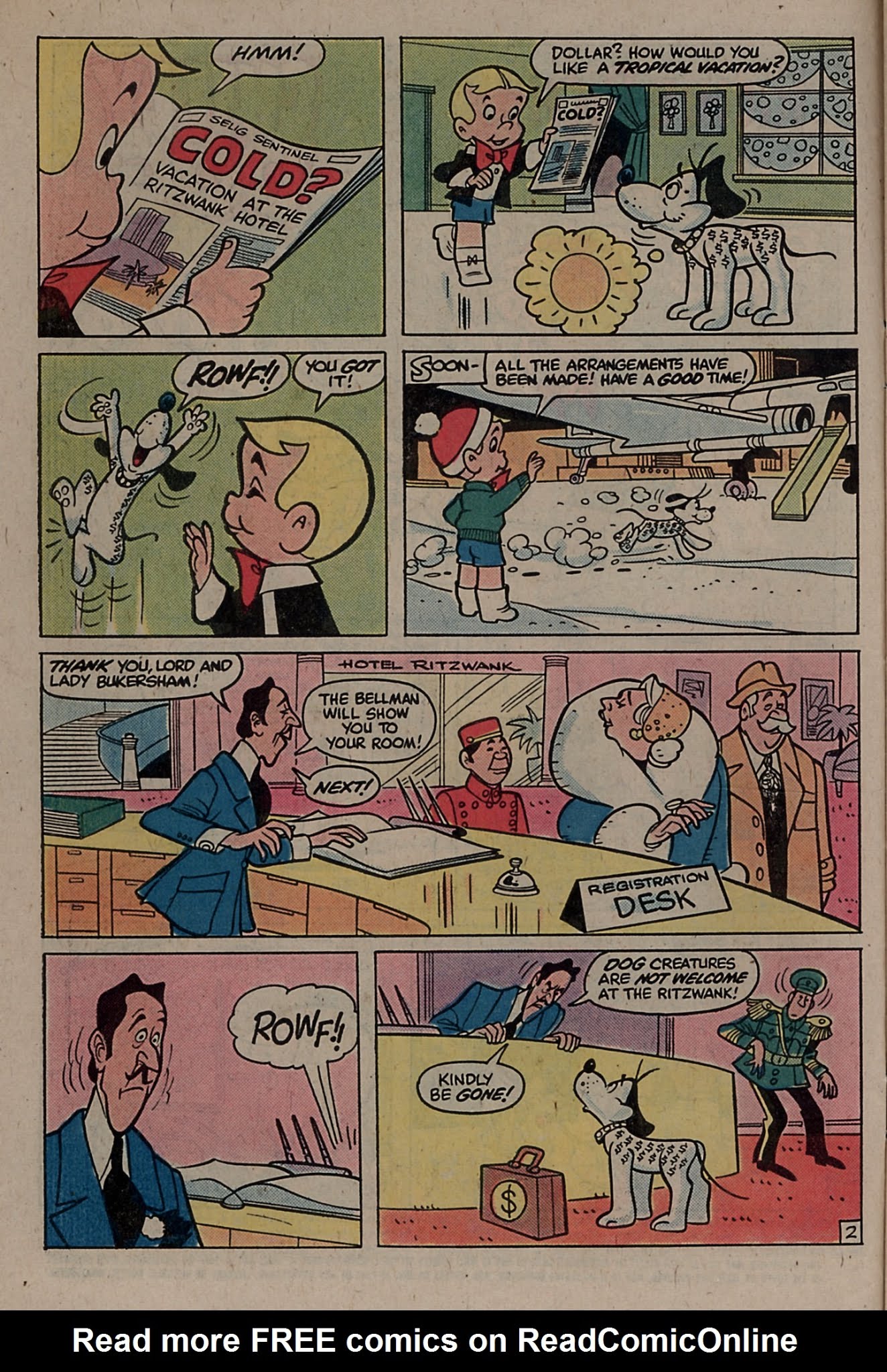 Read online Richie Rich & Dollar the Dog comic -  Issue #17 - 6