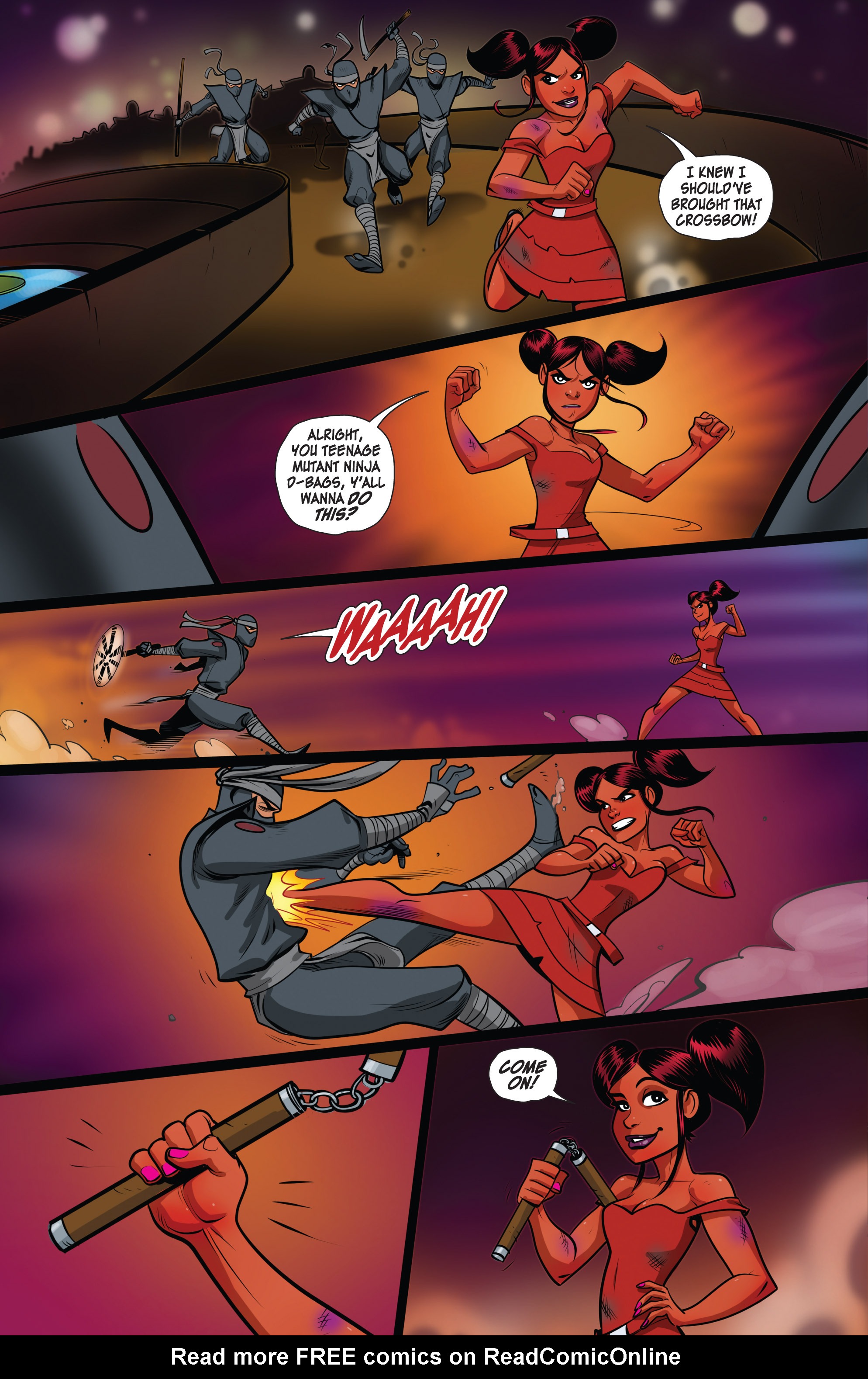 Read online Freelancers comic -  Issue #6 - 10