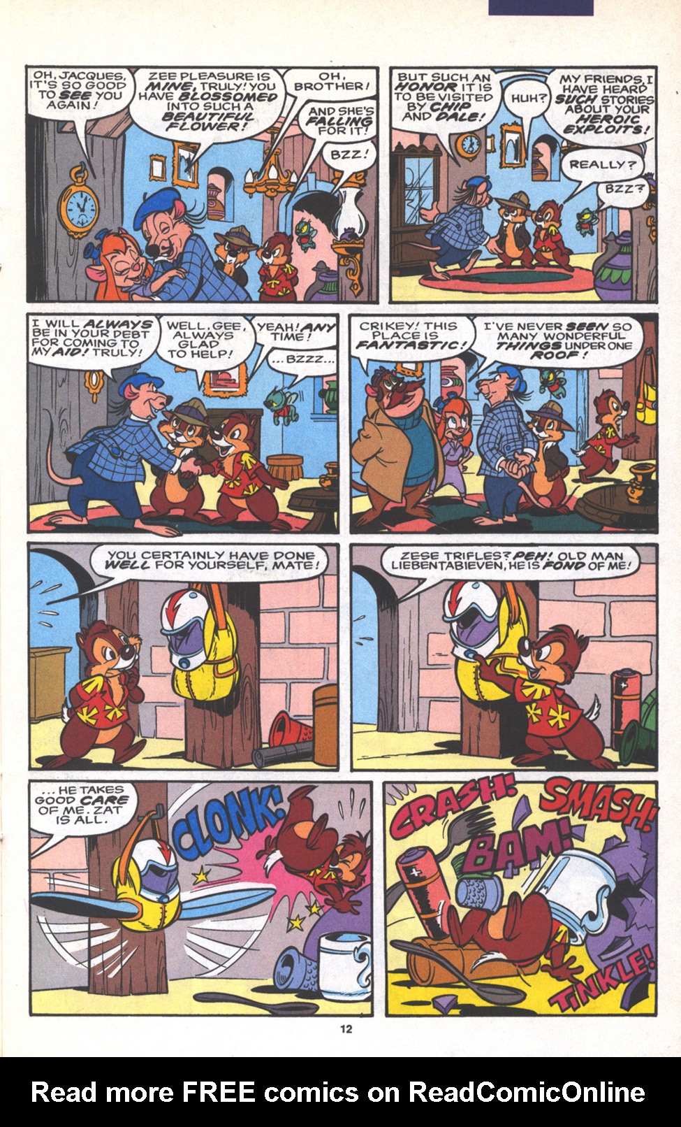 Read online Disney's Chip 'N Dale Rescue Rangers comic -  Issue #17 - 17