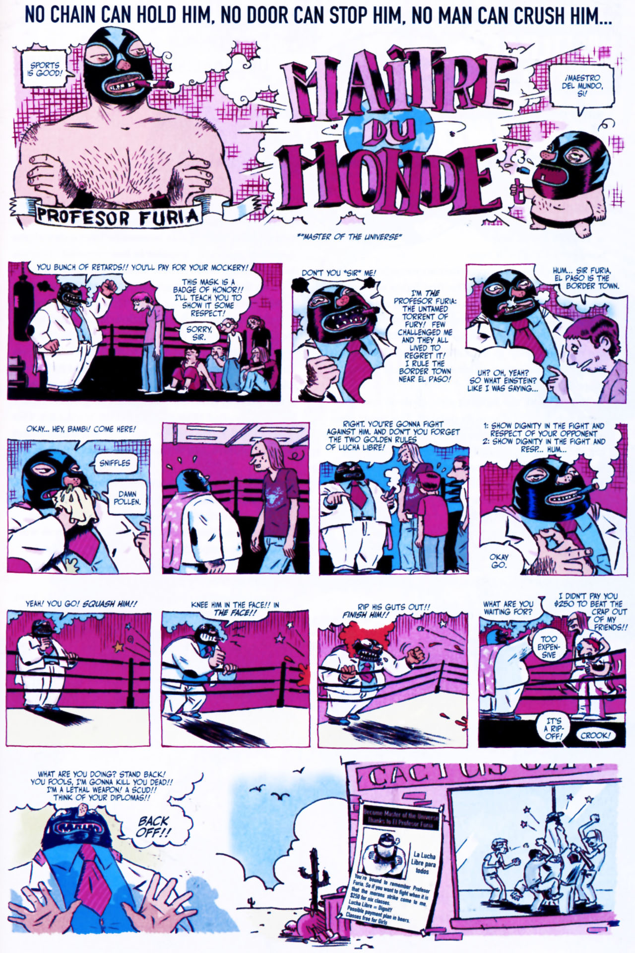Read online Lucha Libre comic -  Issue #1 - 31