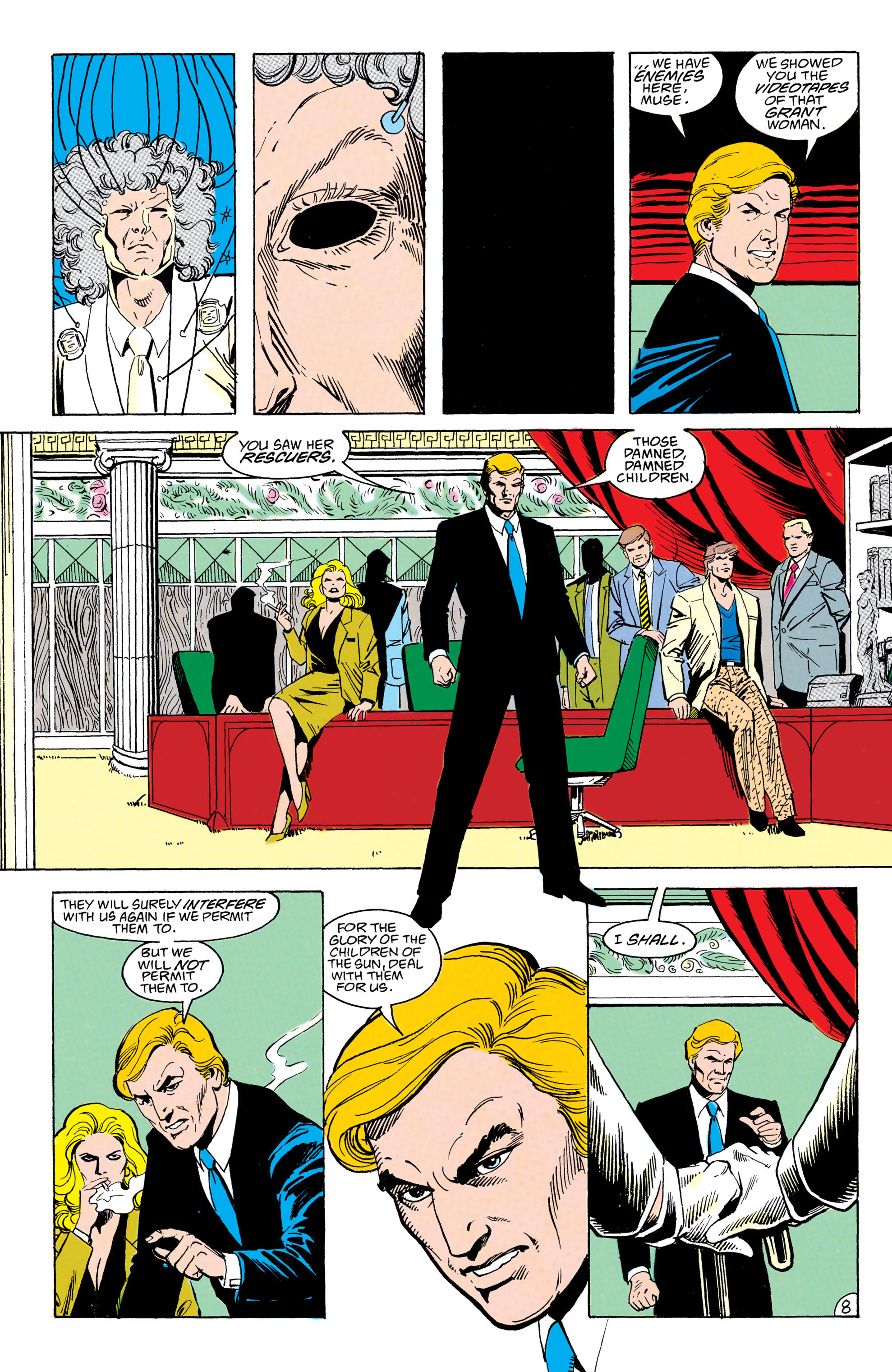 Read online The New Teen Titans (1984) comic -  Issue # _Annual 4 - 8