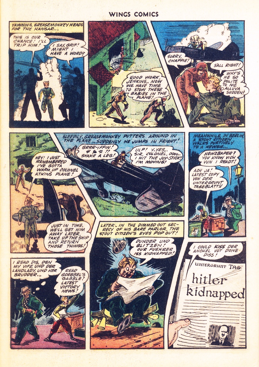 Read online Wings Comics comic -  Issue #34 - 17