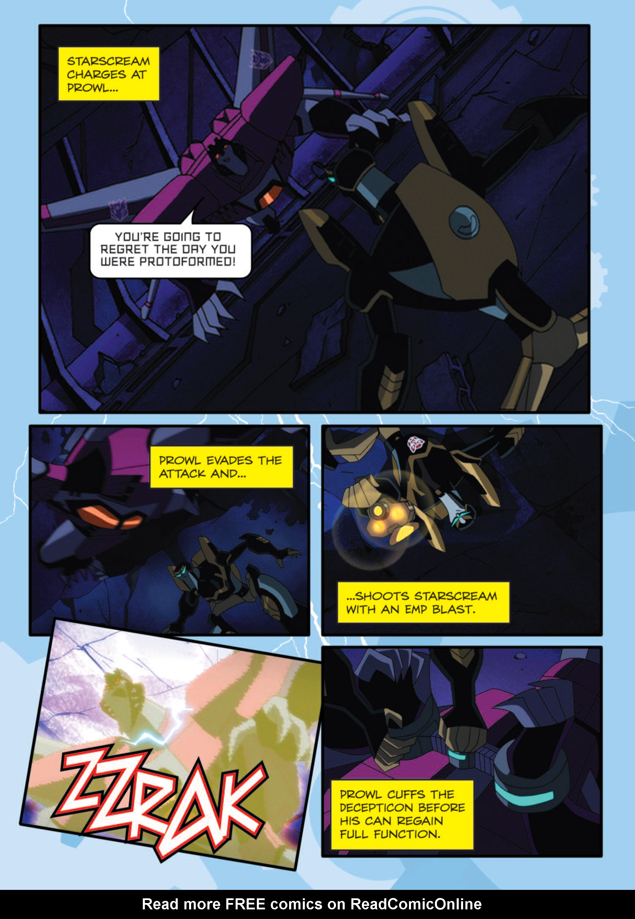 Read online Transformers Animated comic -  Issue #10 - 84