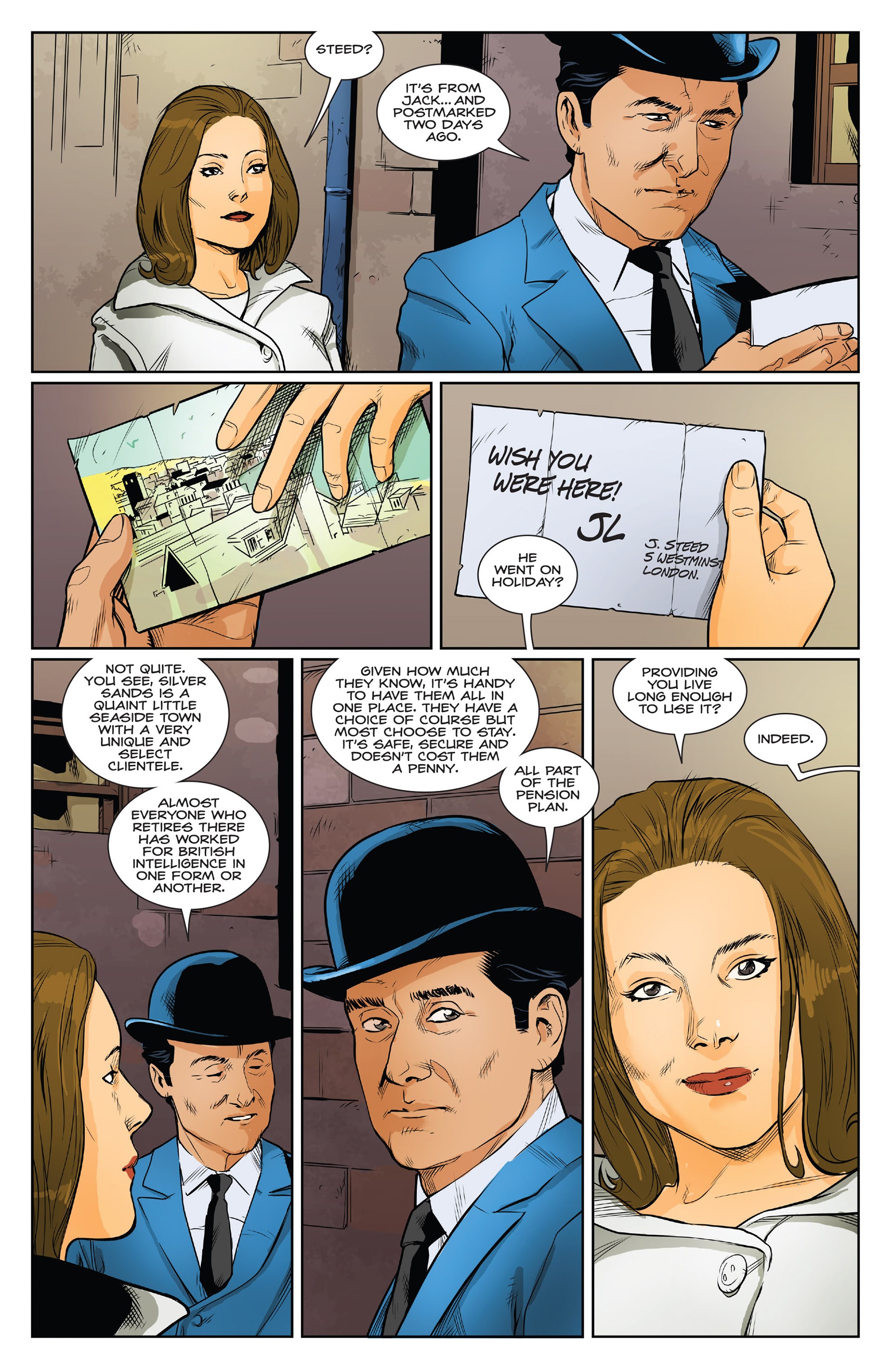 Read online Steed and Mrs. Peel: We're Needed comic -  Issue #1 - 11
