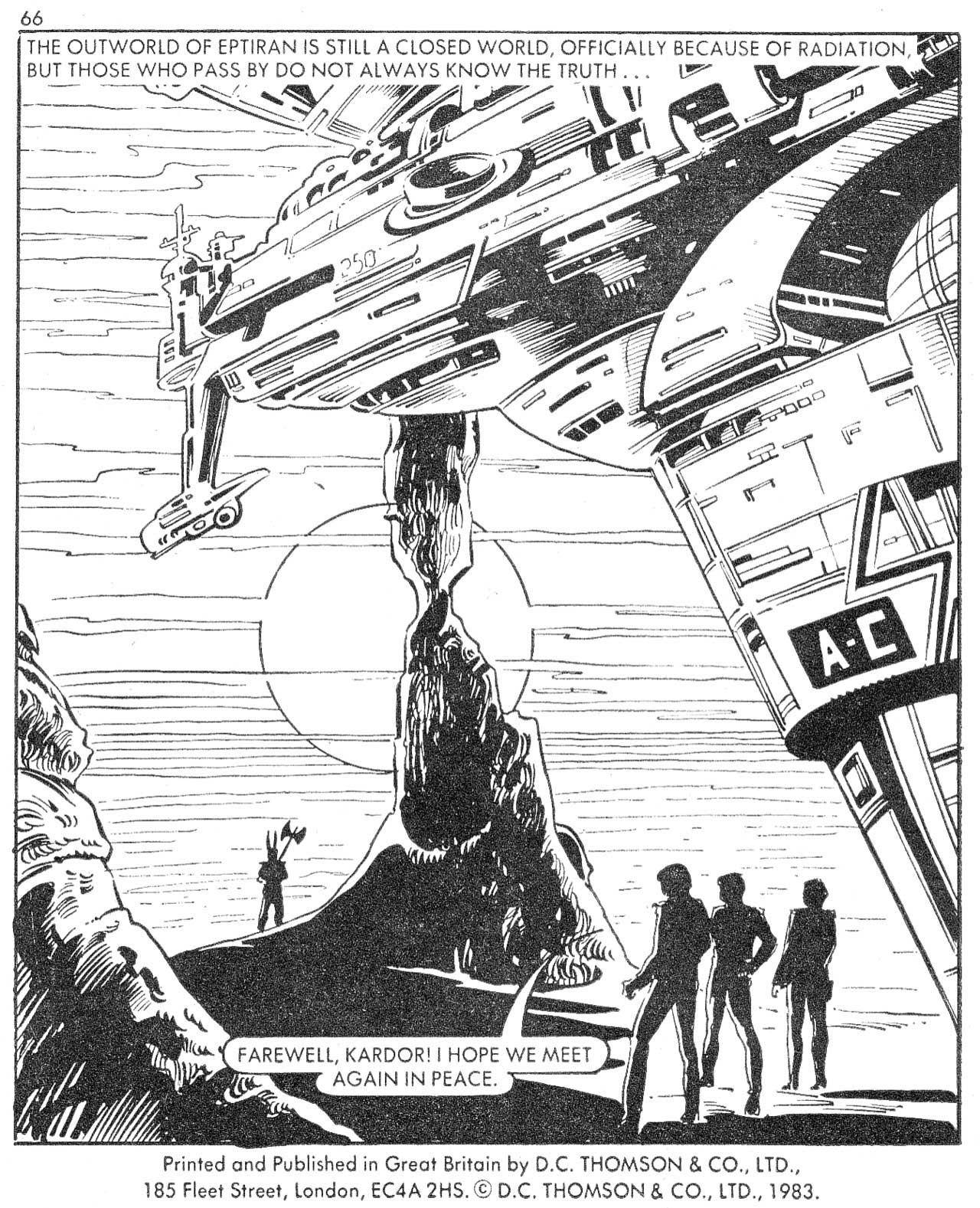 Read online Starblazer comic -  Issue #106 - 66