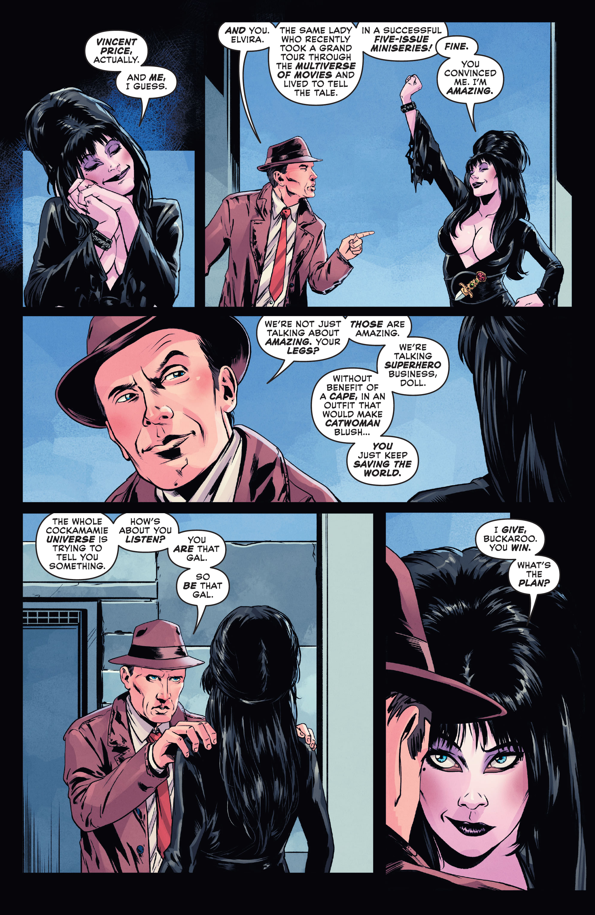 Read online Elvira in Monsterland comic -  Issue #1 - 12