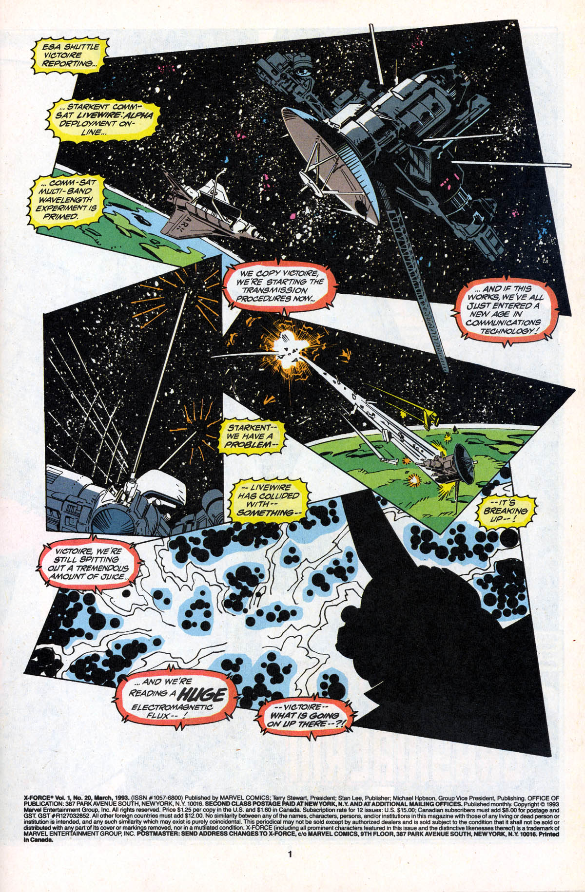 Read online X-Force (1991) comic -  Issue #20 - 3
