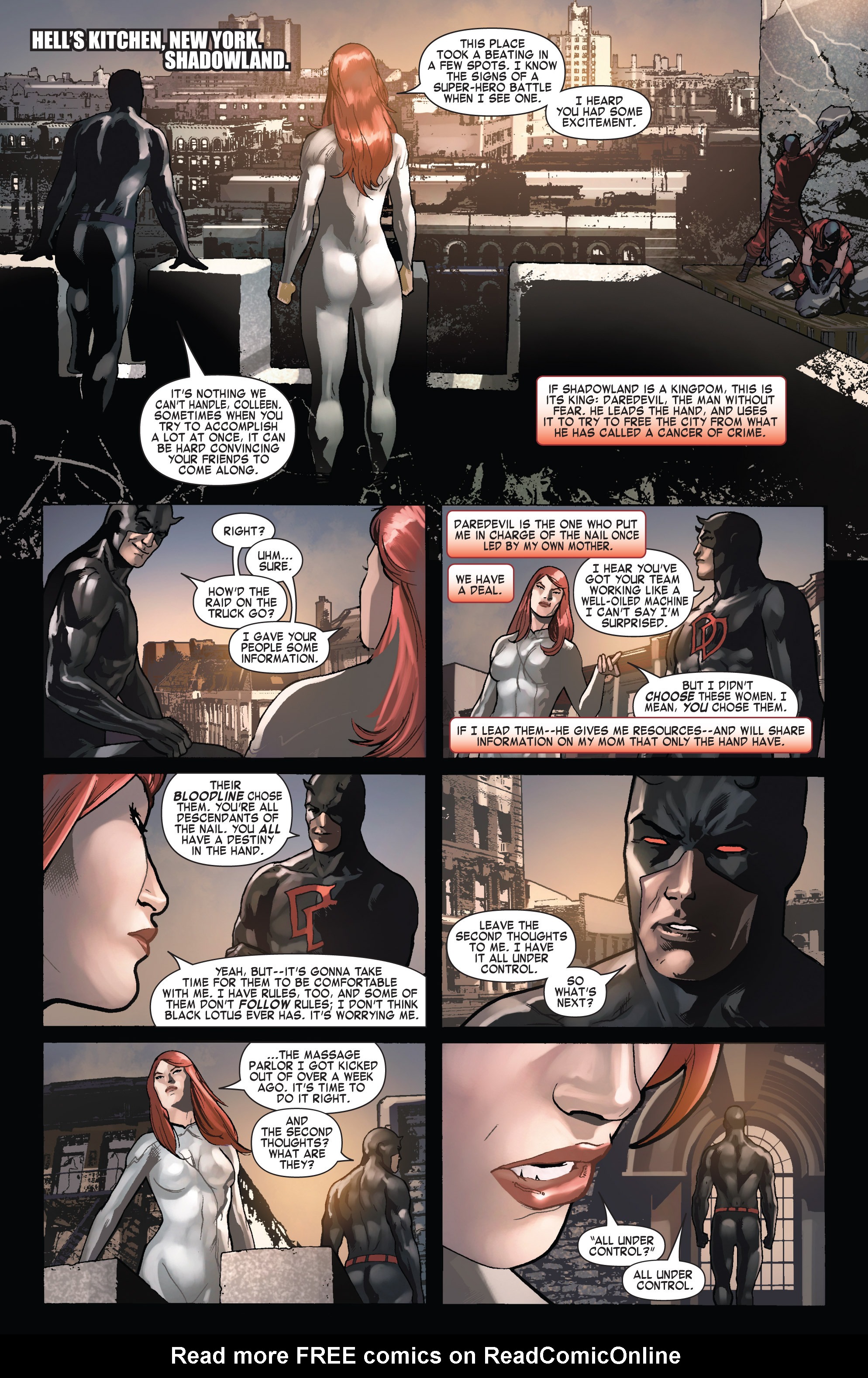 Read online Shadowland: Street Heroes comic -  Issue # TPB - 37