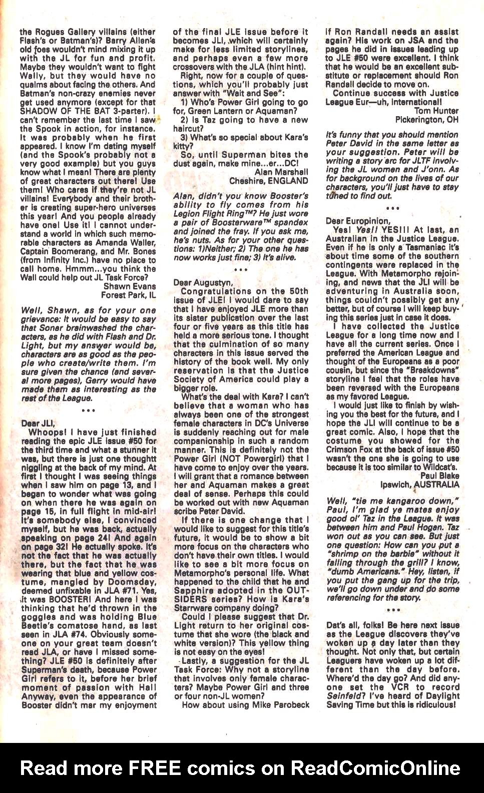 Read online Justice League International (1993) comic -  Issue #53 - 25