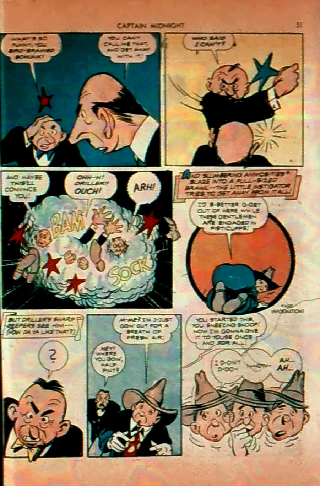 Read online Captain Midnight (1942) comic -  Issue #1 - 51