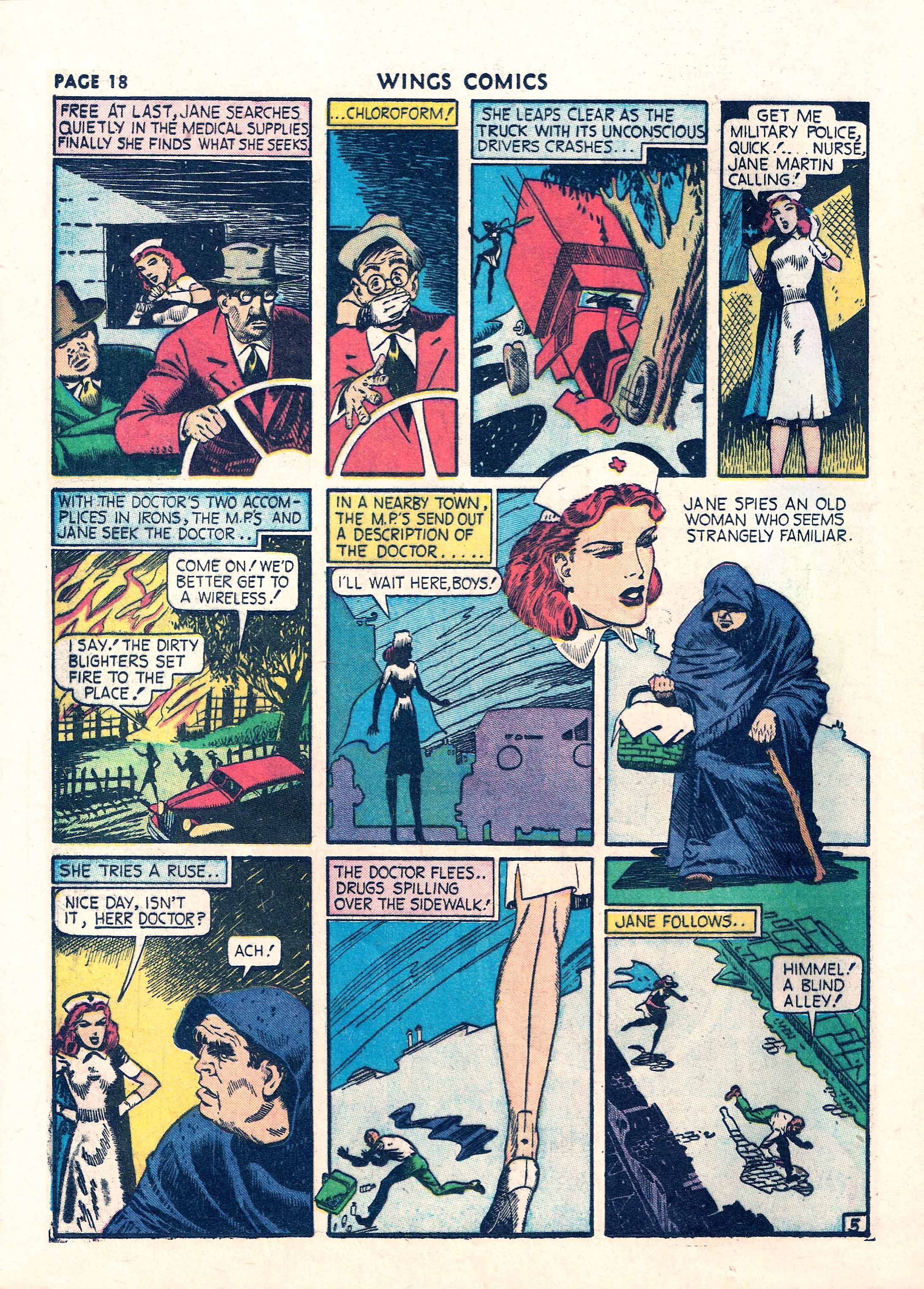 Read online Wings Comics comic -  Issue #9 - 20