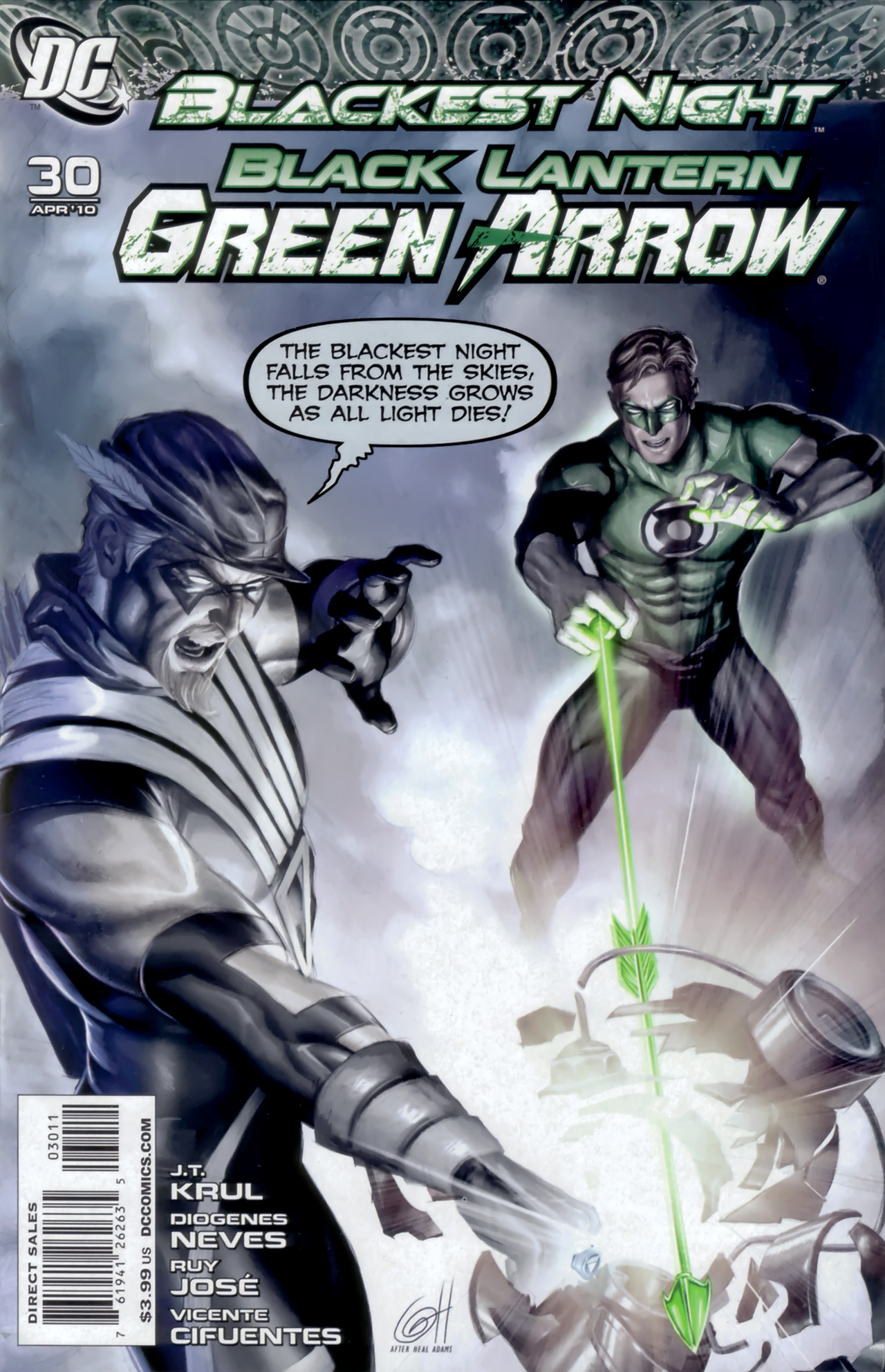 Read online Green Arrow/Black Canary comic -  Issue #30 - 1