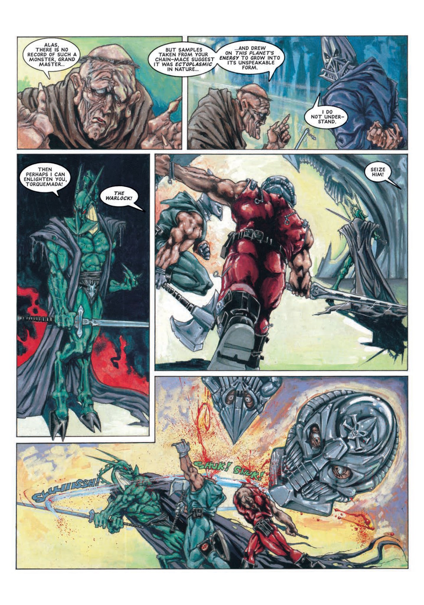 Read online The Complete Nemesis The Warlock comic -  Issue # TPB 3 - 121