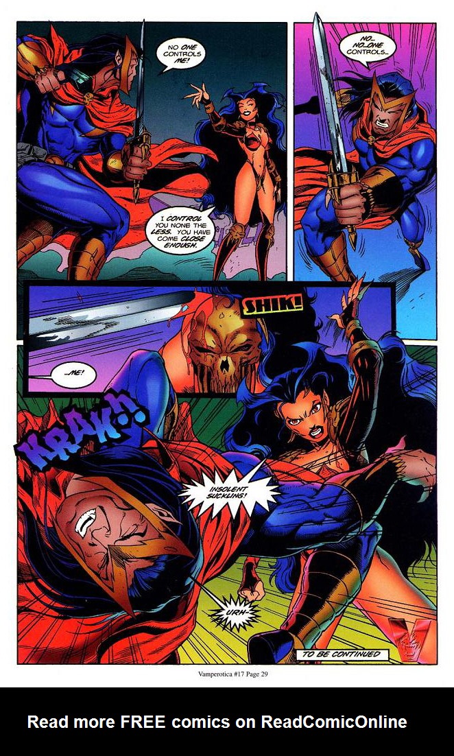 Read online Vamperotica comic -  Issue #17 - 30