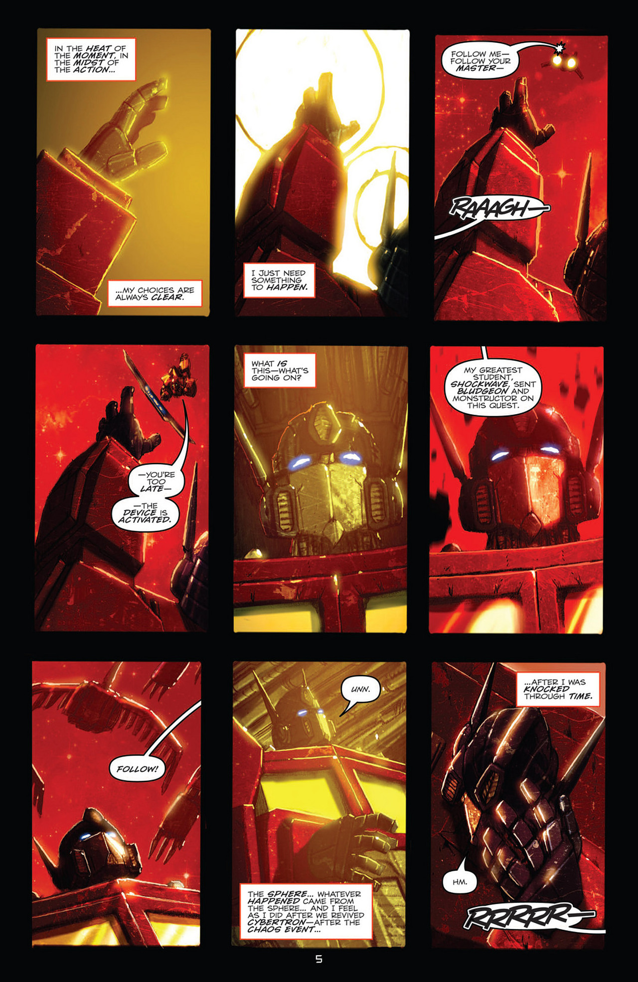 Read online Transformers: Robots In Disguise (2012) comic -  Issue #10 - 8