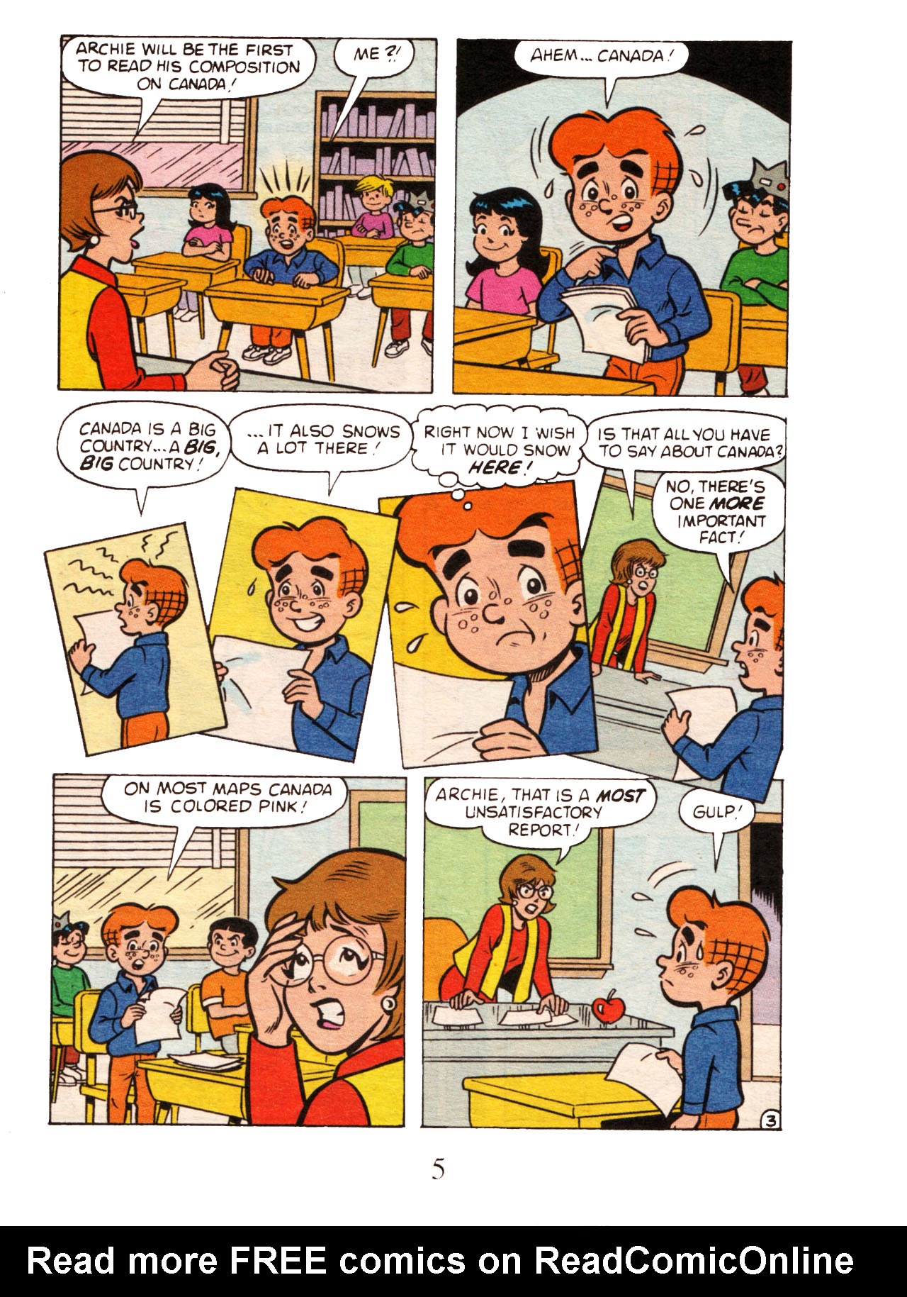 Read online Archie: All Canadian Digest comic -  Issue # Full - 7