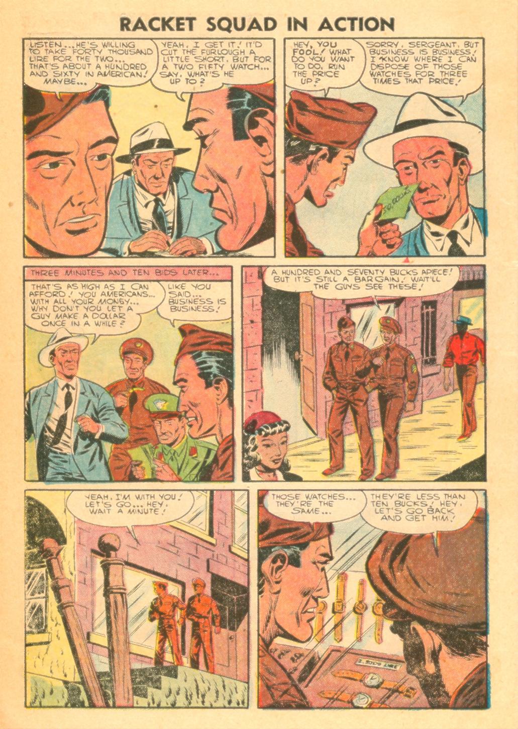 Read online Racket Squad in Action comic -  Issue #21 - 30