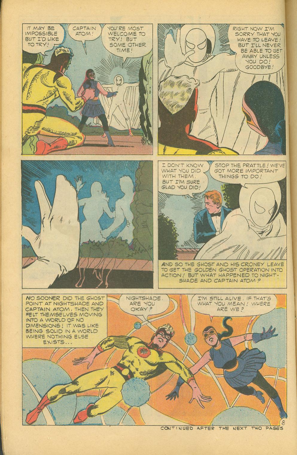 Read online Captain Atom (1965) comic -  Issue #82 - 12