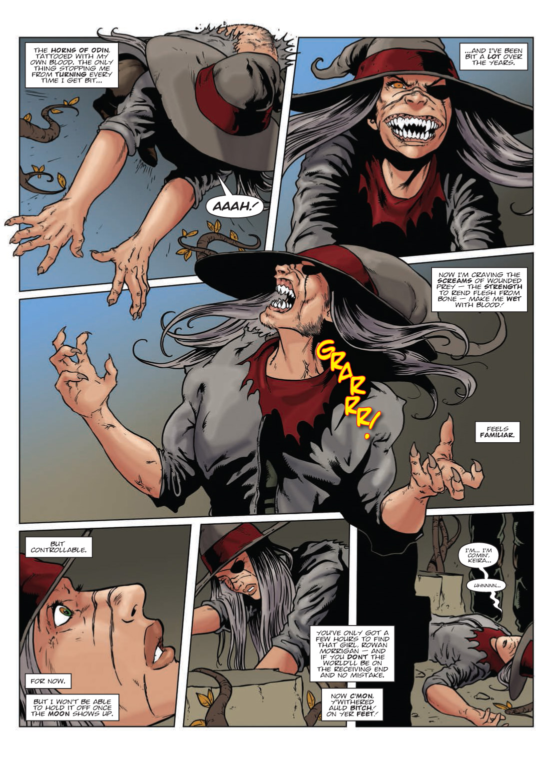 Read online Age of the Wolf comic -  Issue # TPB - 130