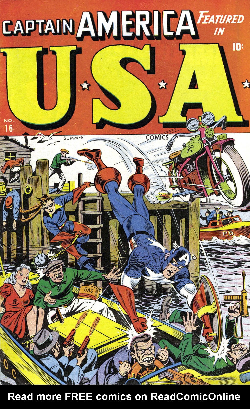 Read online USA Comics comic -  Issue #16 - 1