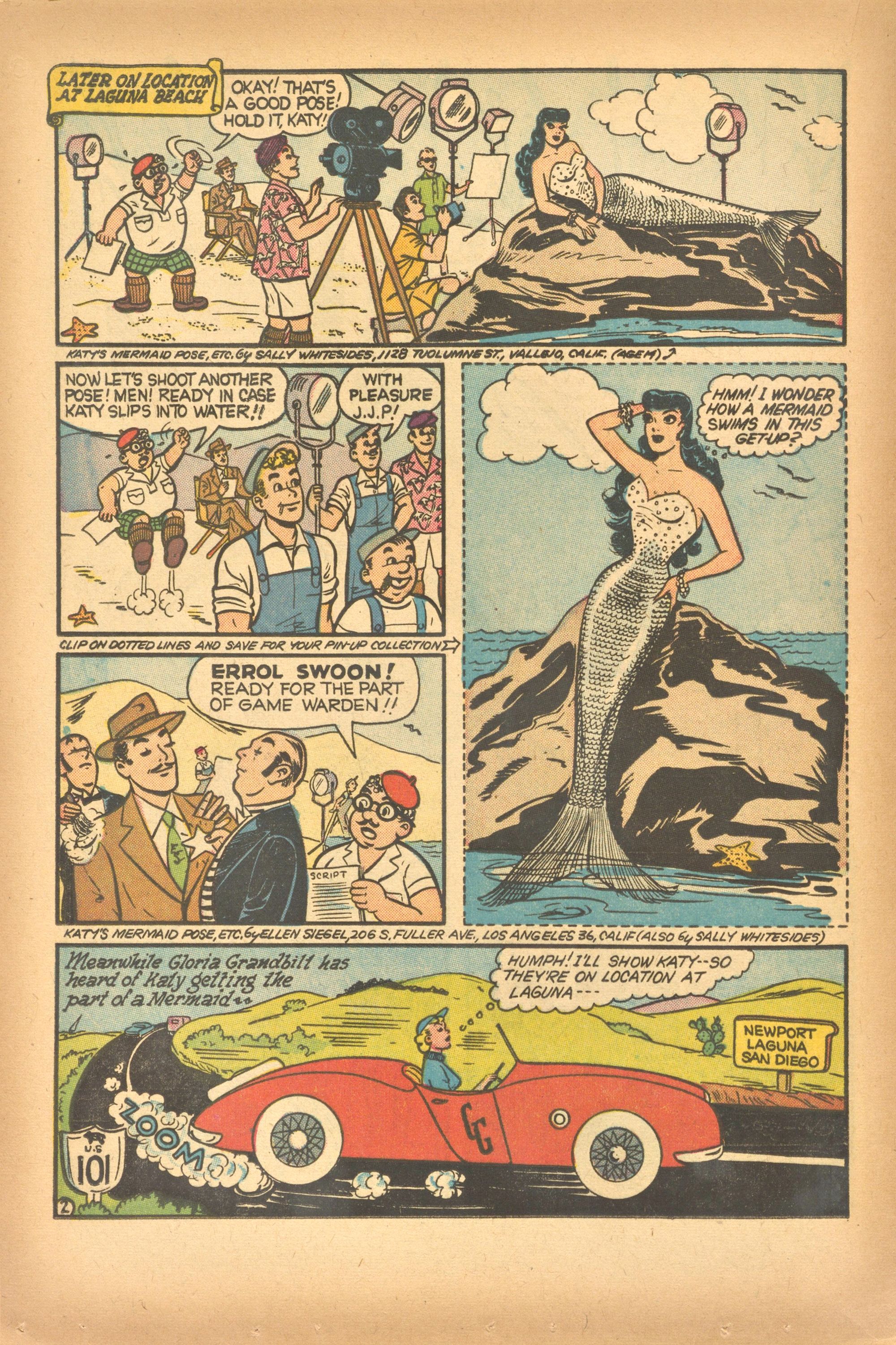 Read online Katy Keene (1949) comic -  Issue #23 - 16