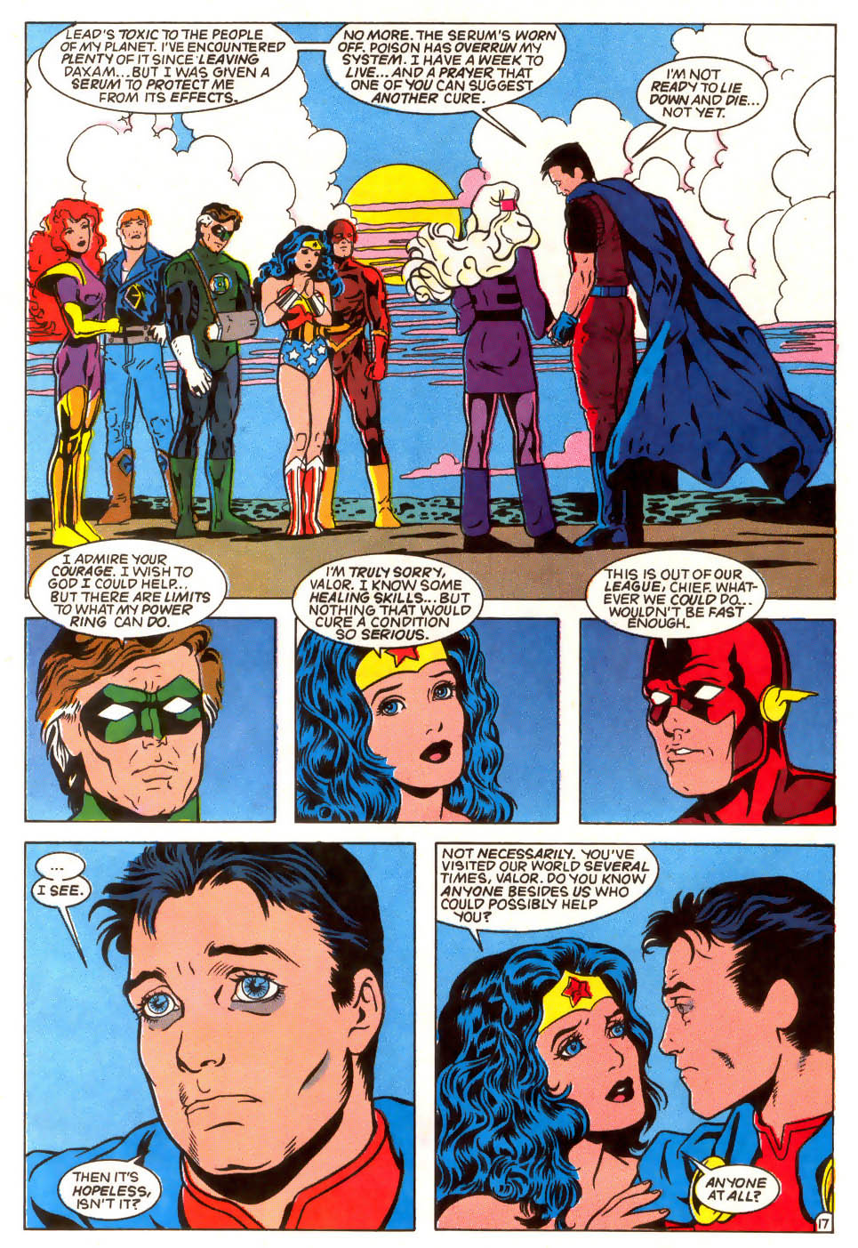 Read online Valor (1992) comic -  Issue #14 - 18