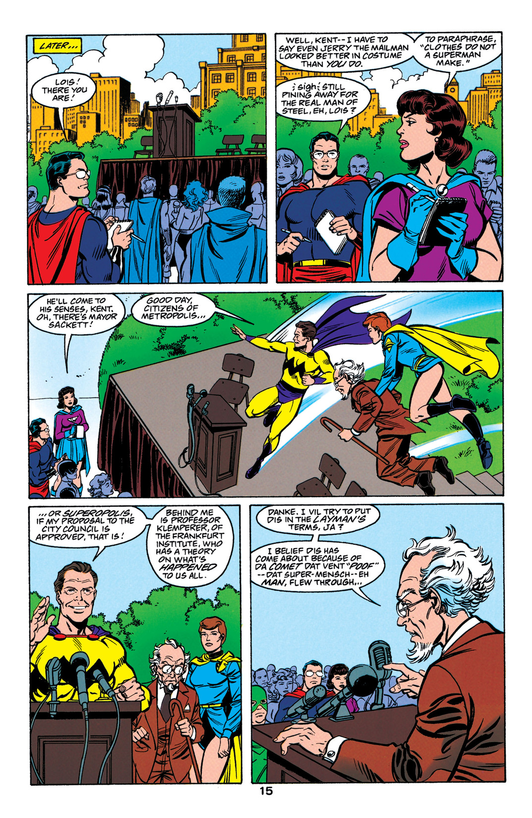 Read online Adventures of Superman (1987) comic -  Issue #559 - 16