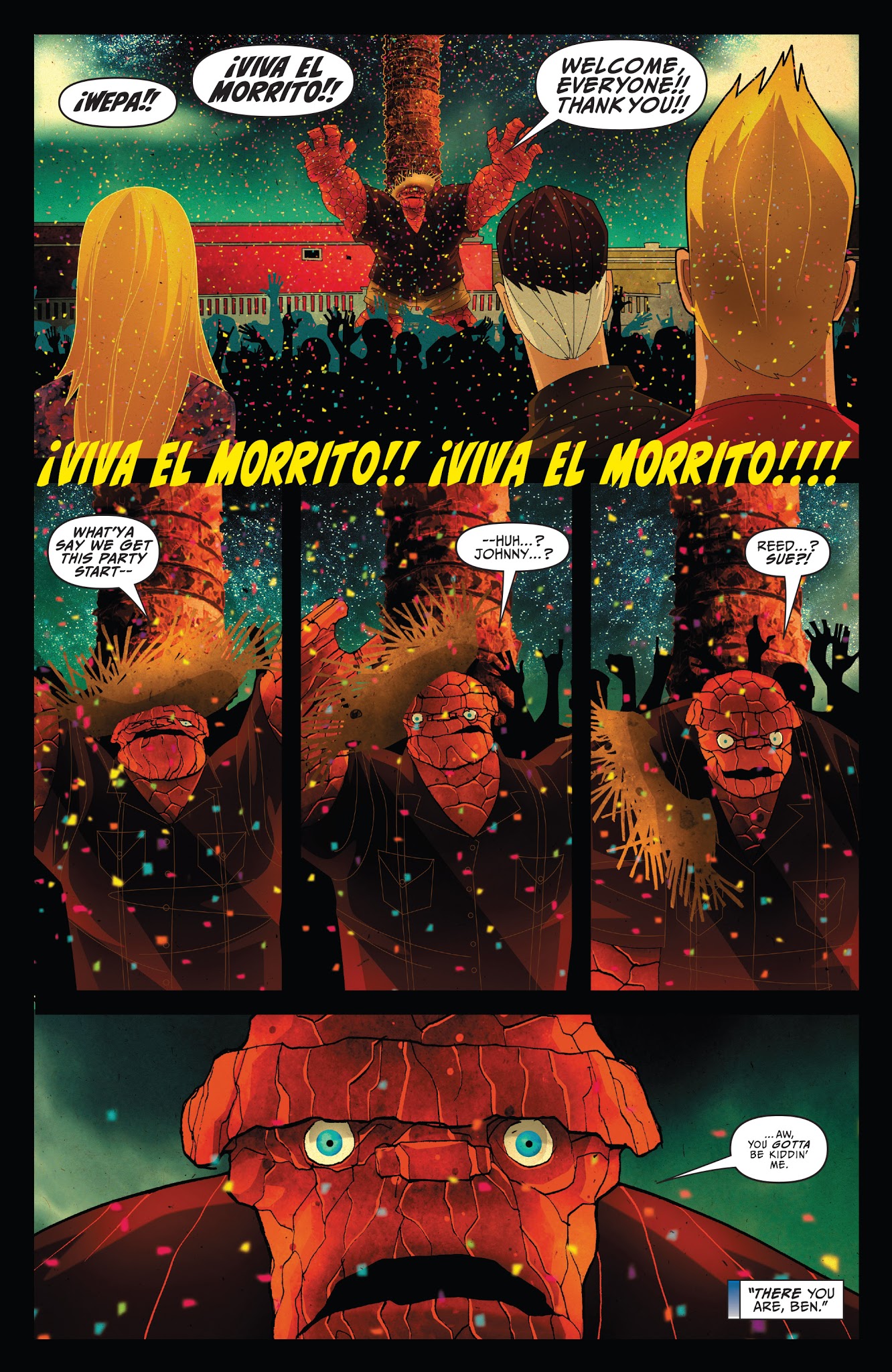 Read online Fantastic Four: ¡Isla De La Muerte! comic -  Issue # Full - 13