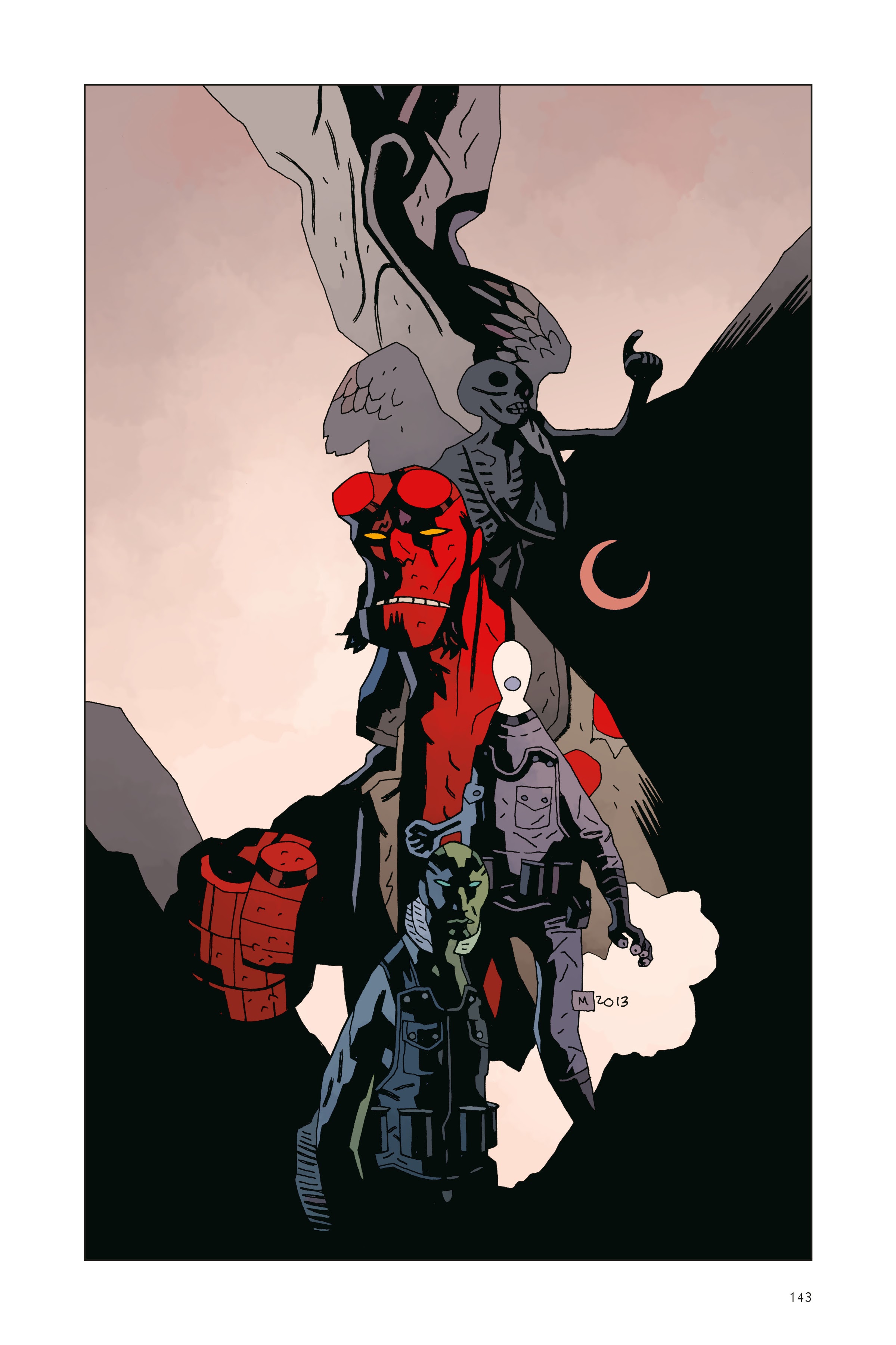 Read online Hellboy: 25 Years of Covers comic -  Issue # TPB (Part 2) - 45