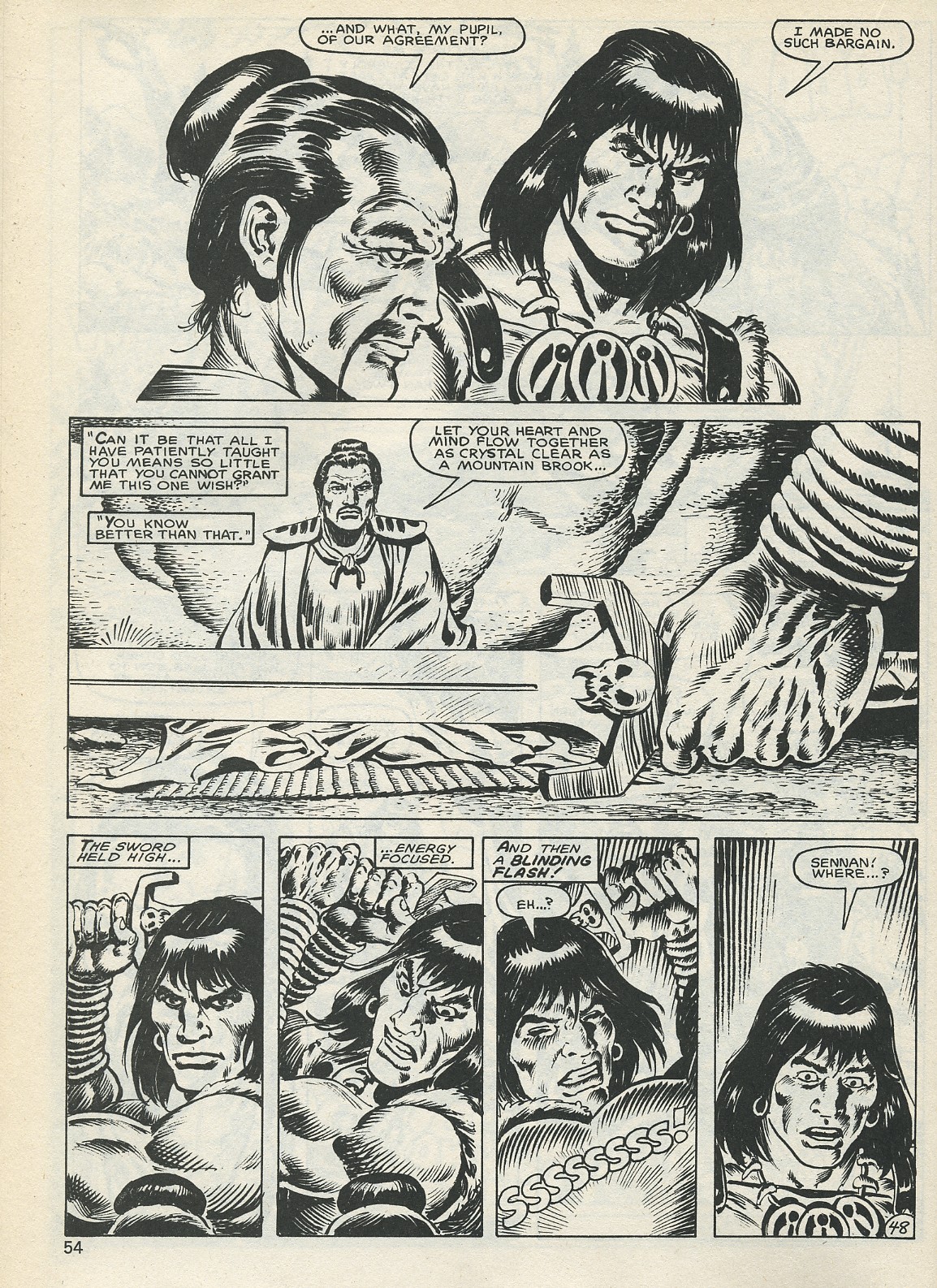 Read online The Savage Sword Of Conan comic -  Issue #132 - 54