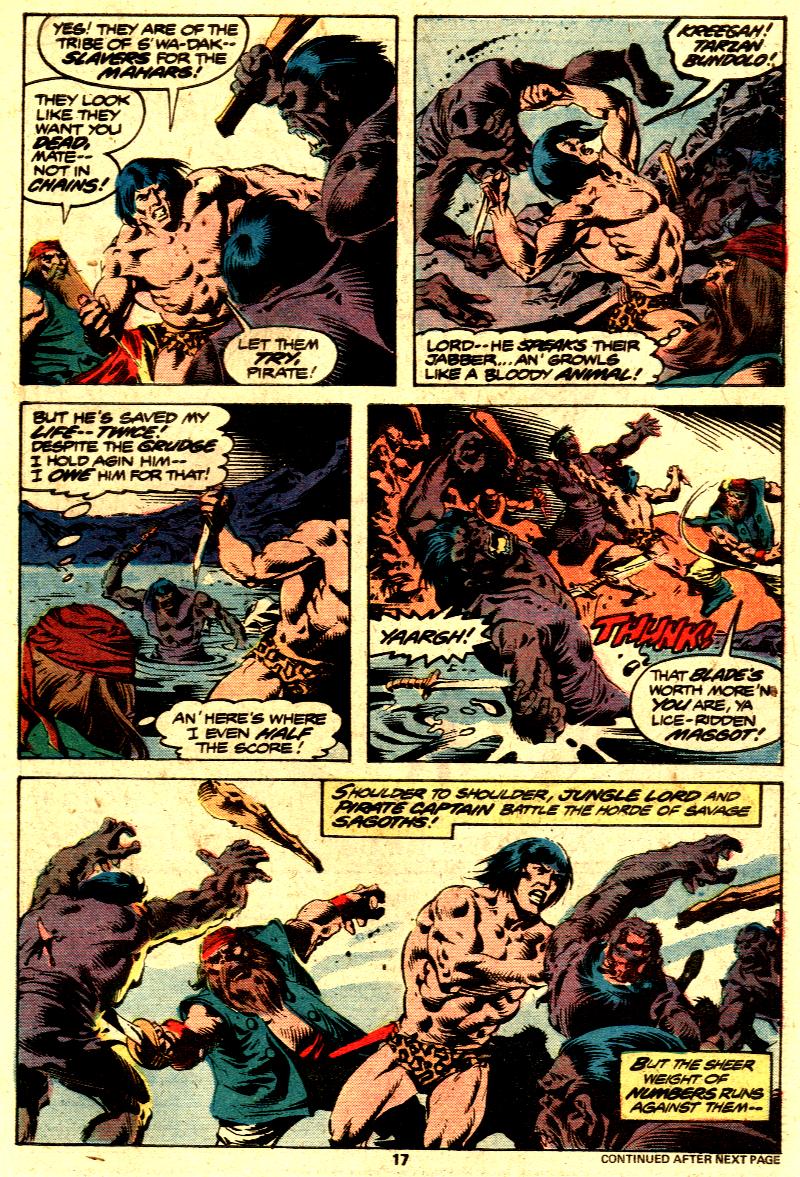 Read online Tarzan (1977) comic -  Issue #21 - 11