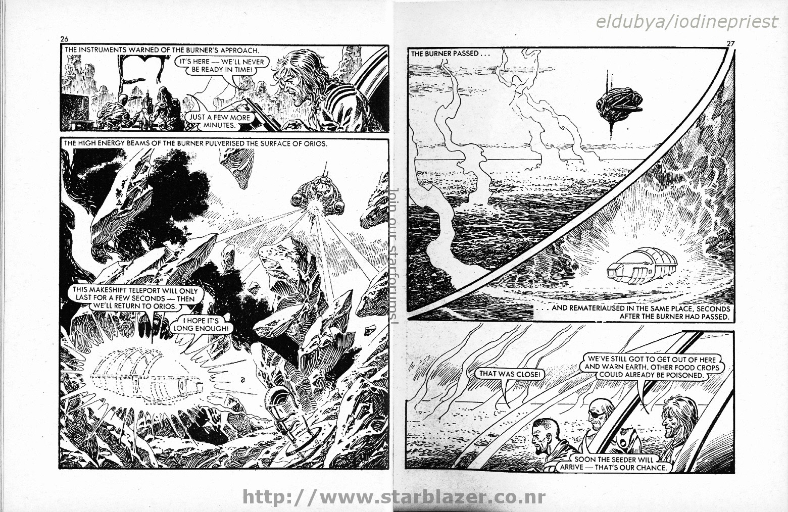 Read online Starblazer comic -  Issue #144 - 15
