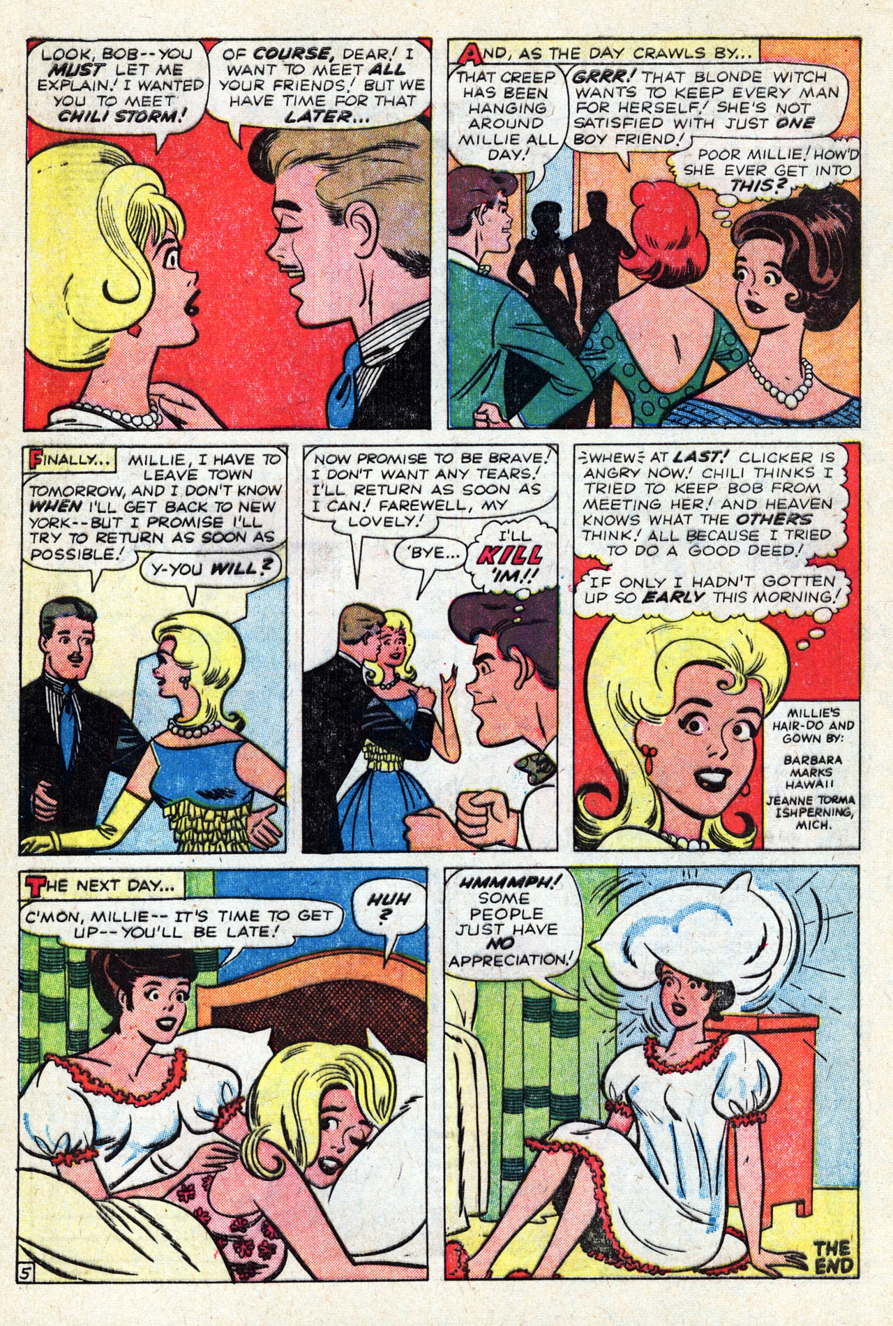 Read online Millie the Model comic -  Issue #110 - 32