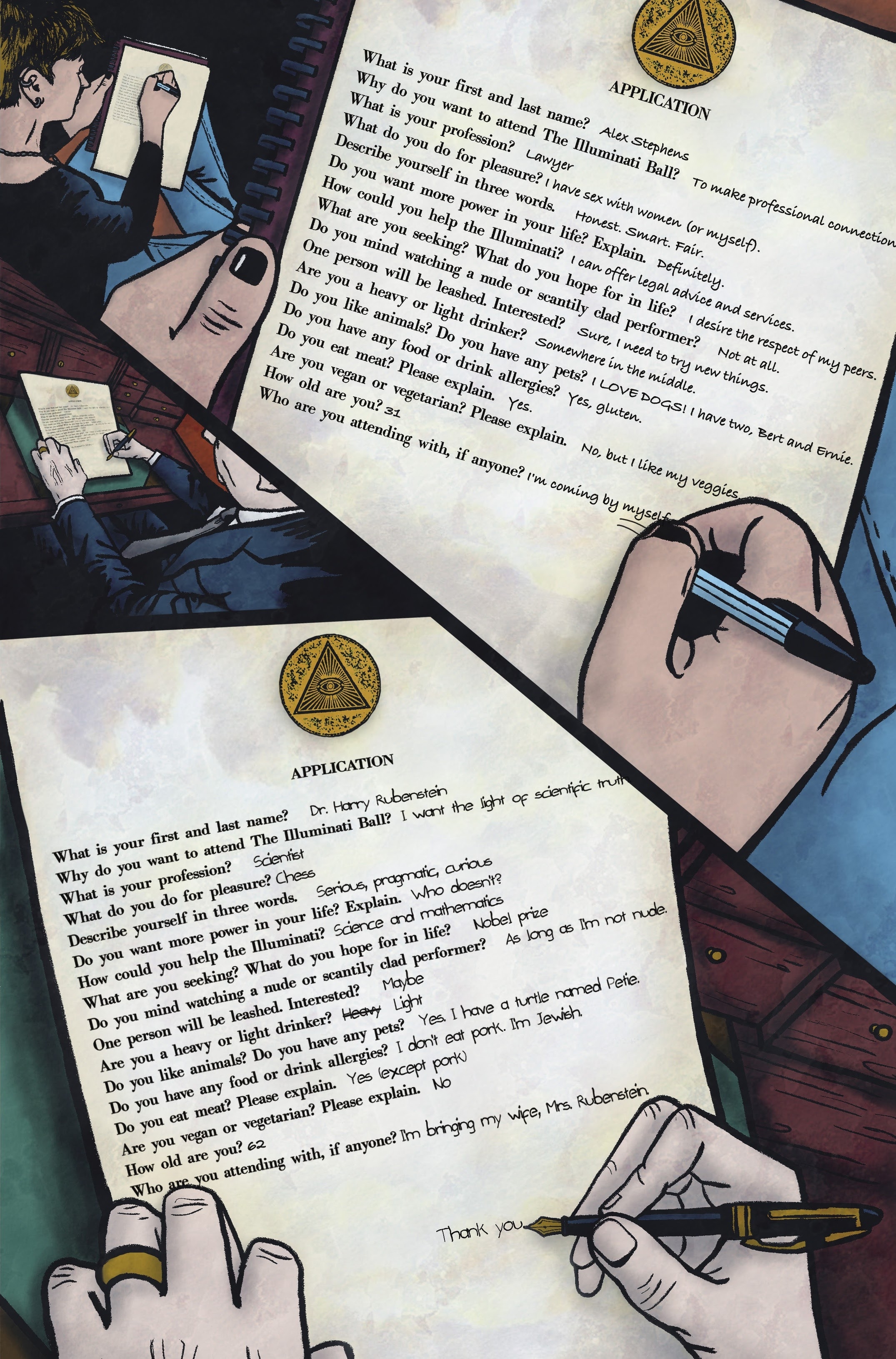 Read online The Illuminati Ball comic -  Issue # TPB - 7