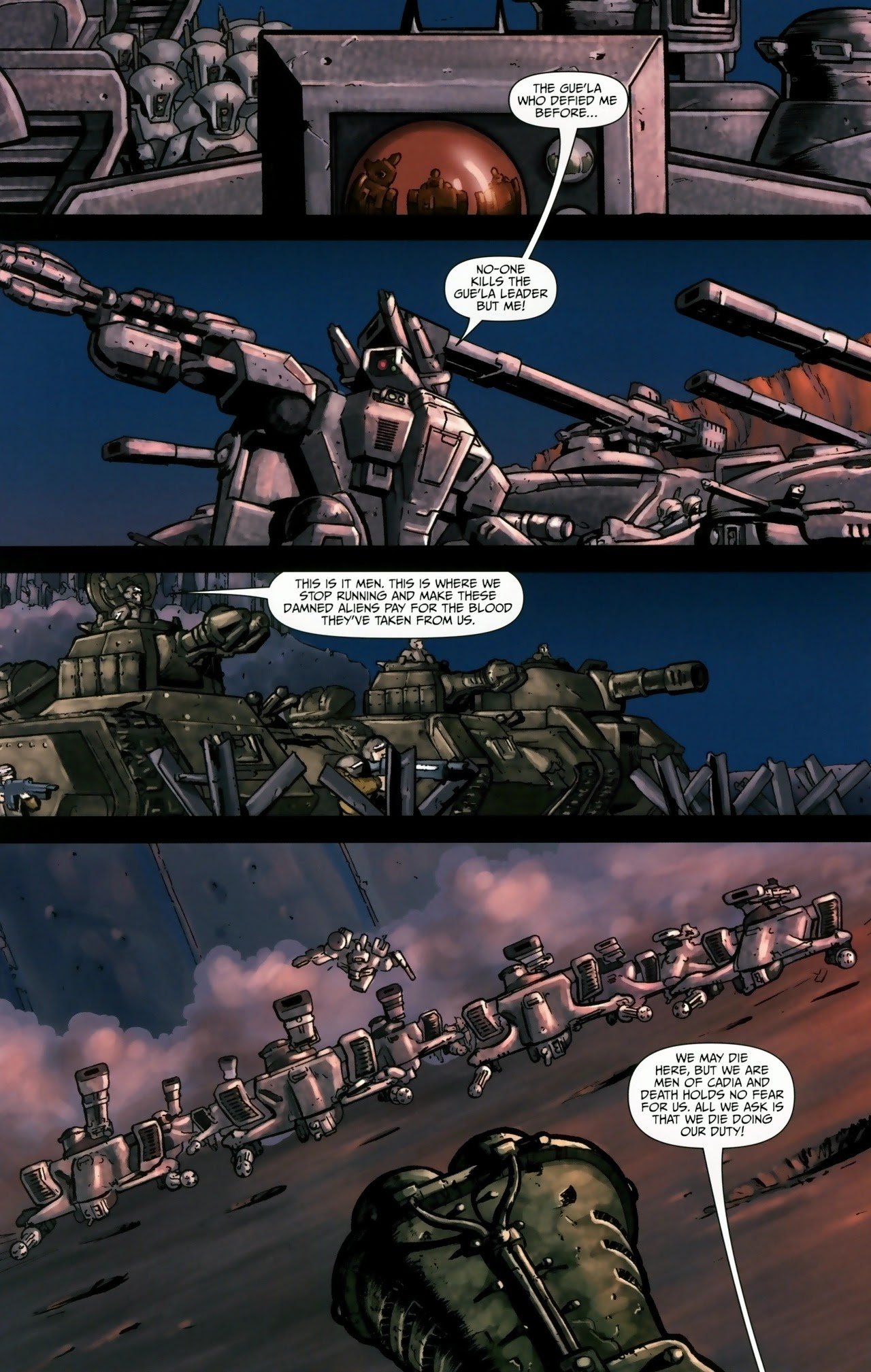 Read online Warhammer 40,000: Fire & Honour comic -  Issue #4 - 19