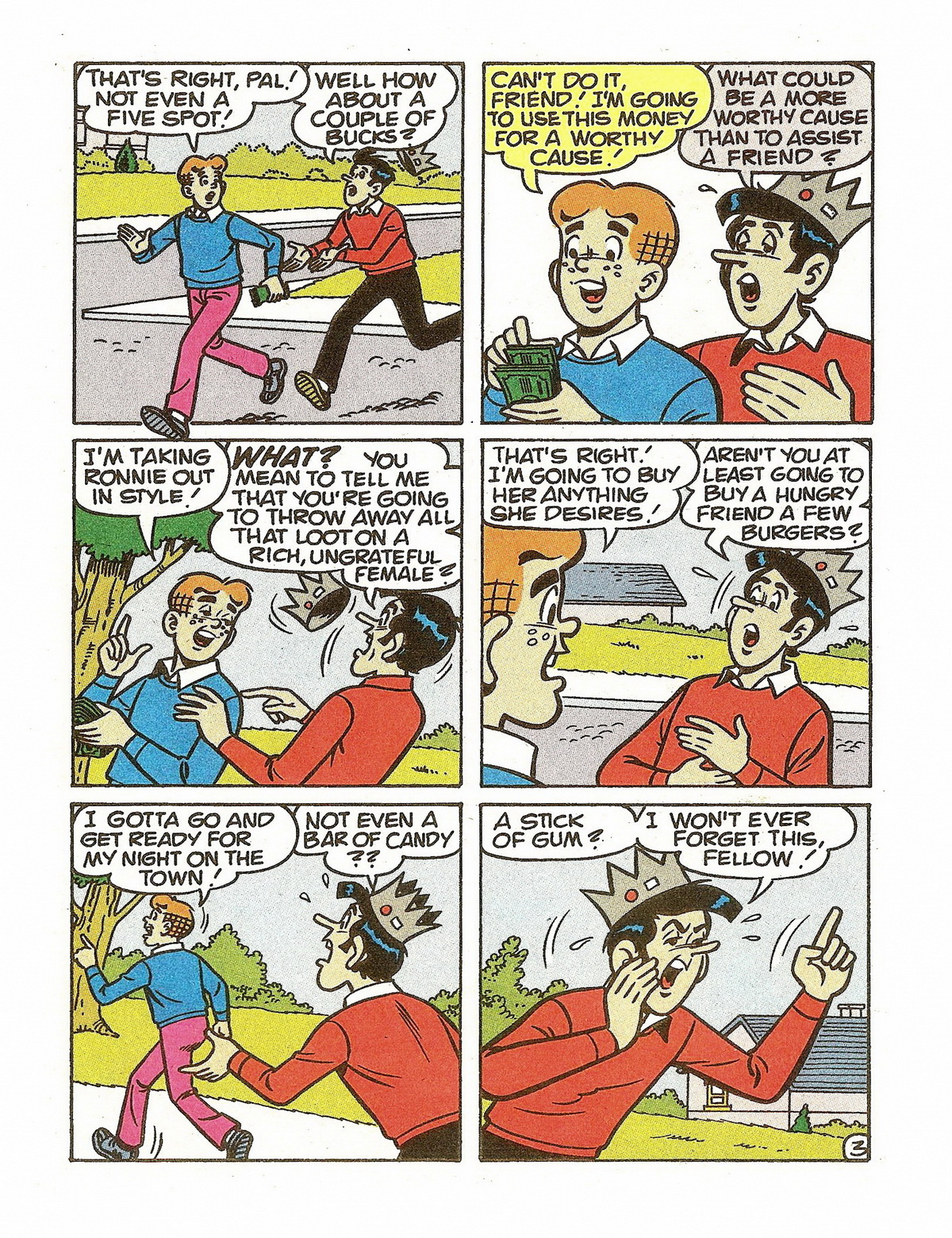 Read online Jughead's Double Digest Magazine comic -  Issue #68 - 110
