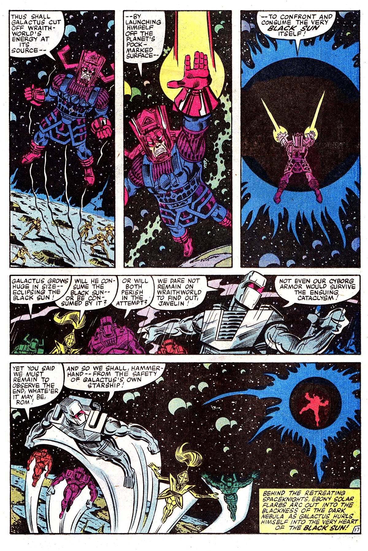 Read online ROM (1979) comic -  Issue #27 - 18
