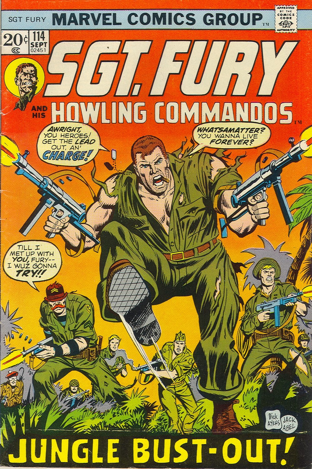 Read online Sgt. Fury comic -  Issue #114 - 1