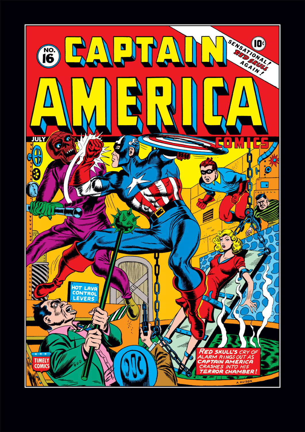 Captain America Comics 16 Page 0
