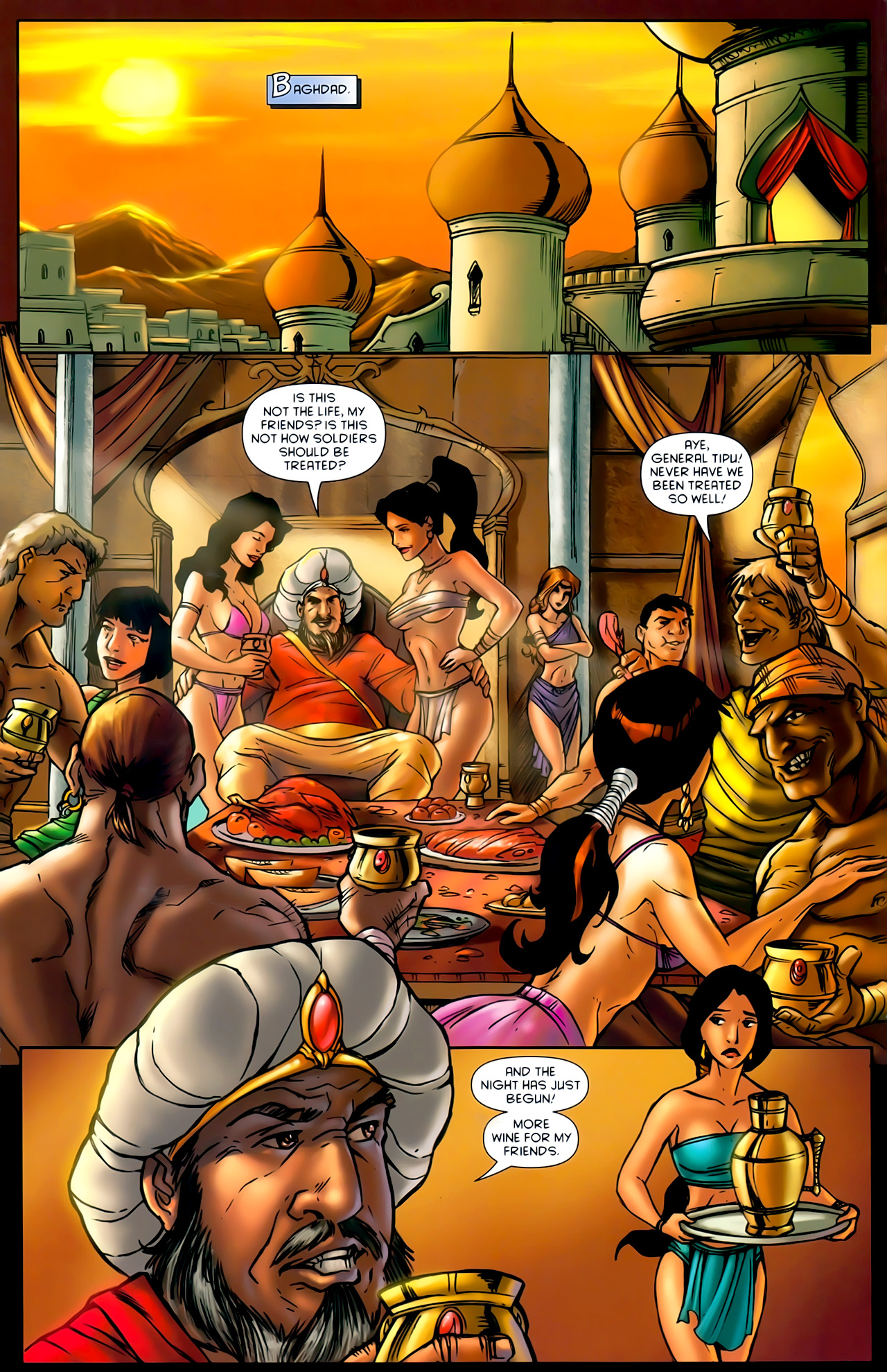 Read online 1001 Arabian Nights: The Adventures of Sinbad comic -  Issue #10 - 12