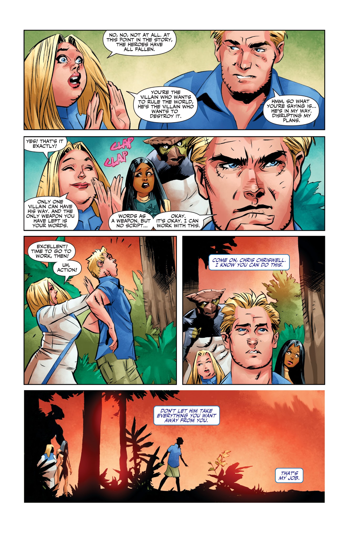 Read online Faith and the Future Force comic -  Issue #4 - 13