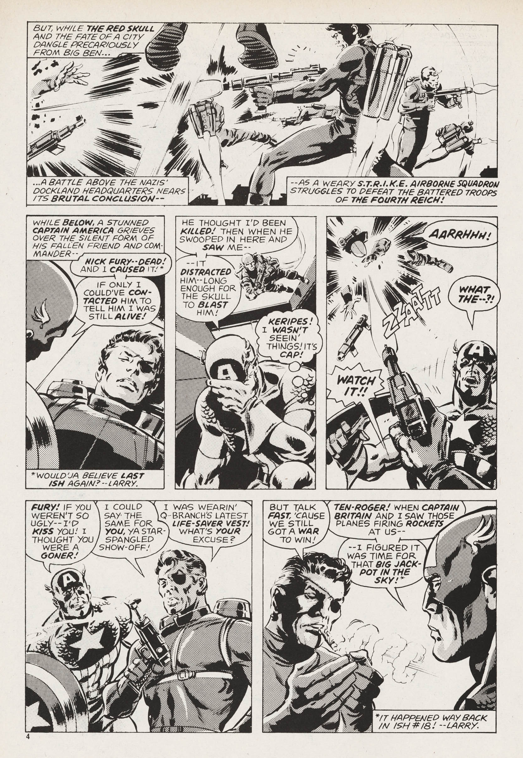 Read online Captain Britain (1976) comic -  Issue #26 - 4