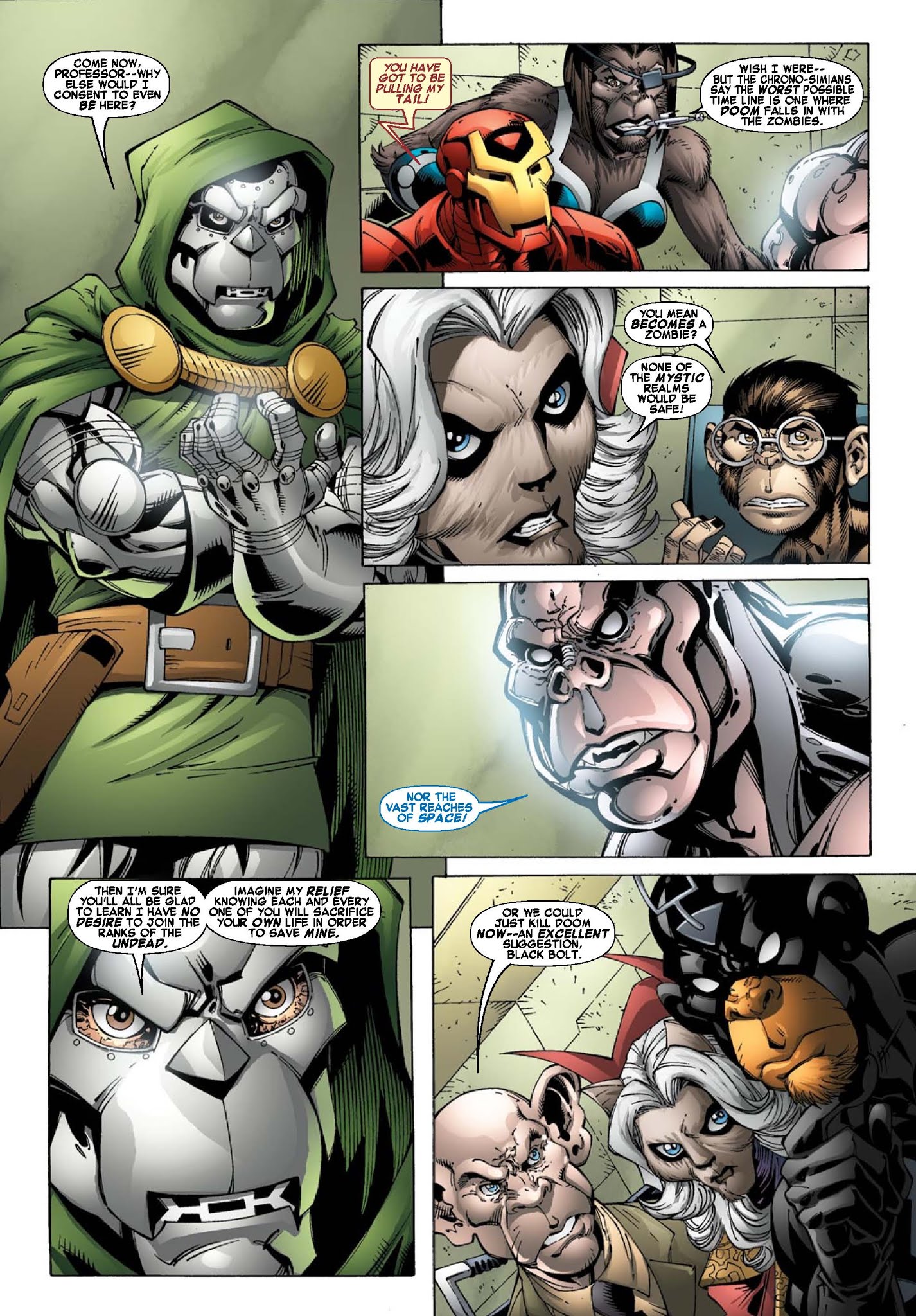 Read online Marvel Apes: Prime Eight comic -  Issue #2 - 5