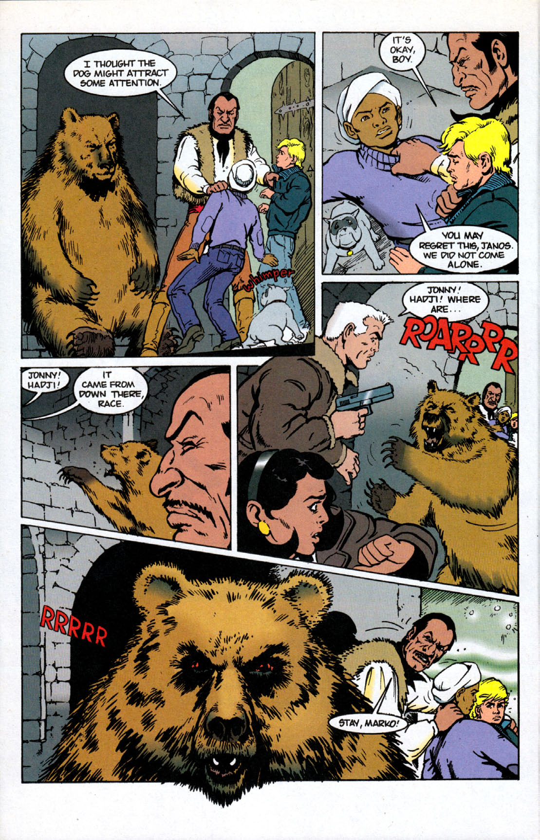 Read online The Real Adventures of Jonny Quest comic -  Issue #4 - 20