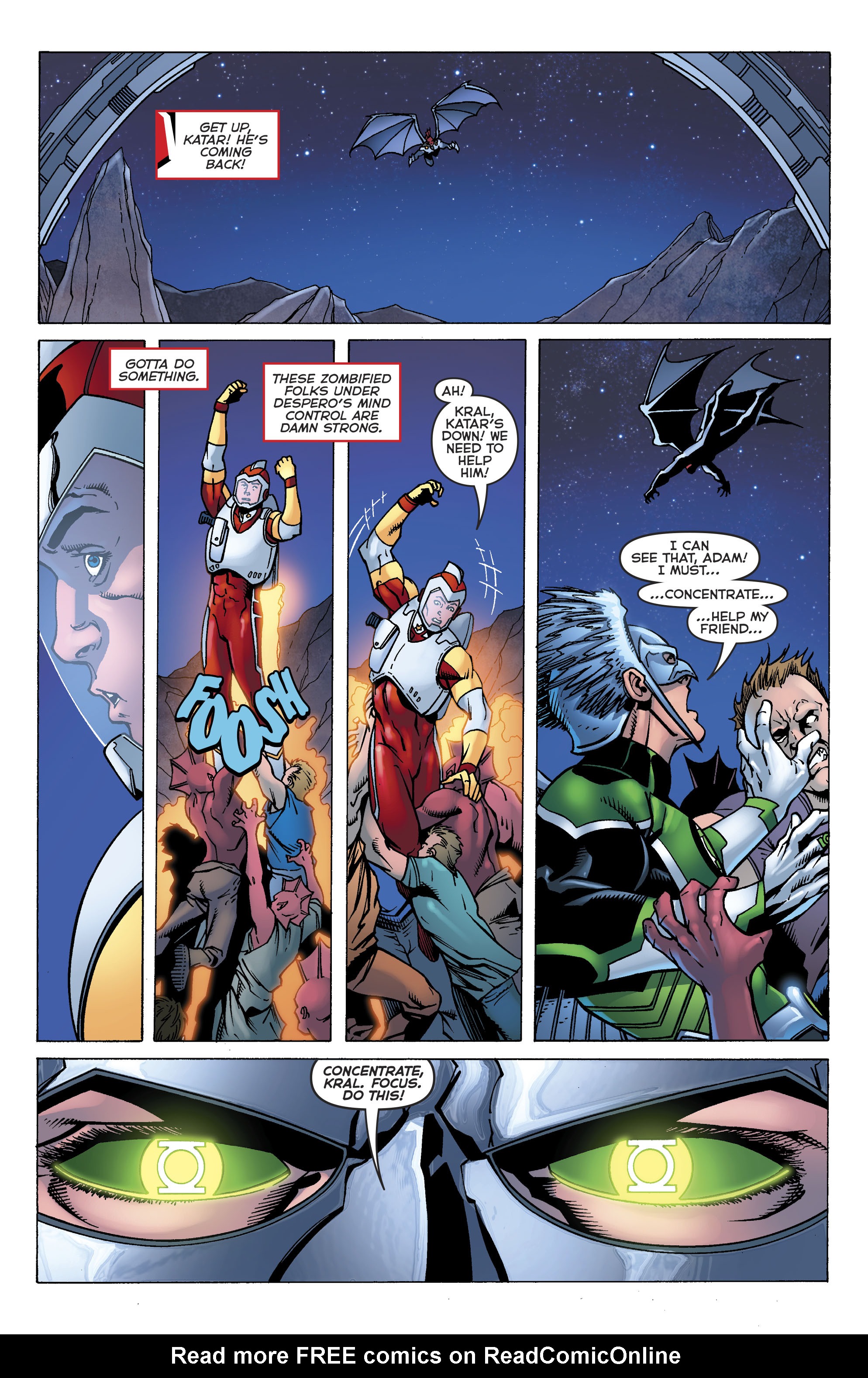 Read online Death of Hawkman comic -  Issue #6 - 7