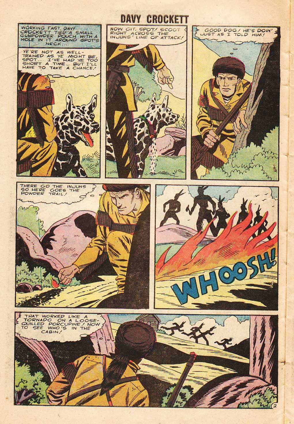 Read online Davy Crockett comic -  Issue #8 - 10